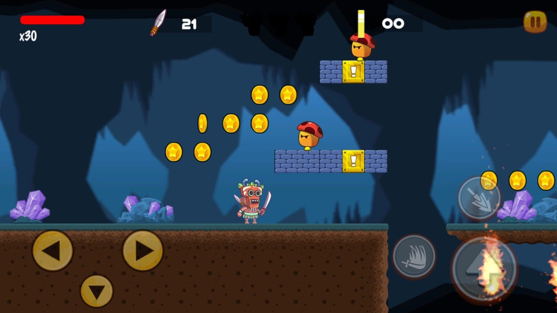 اسکرین‌شات Super Prehistoric World Adventure - 1