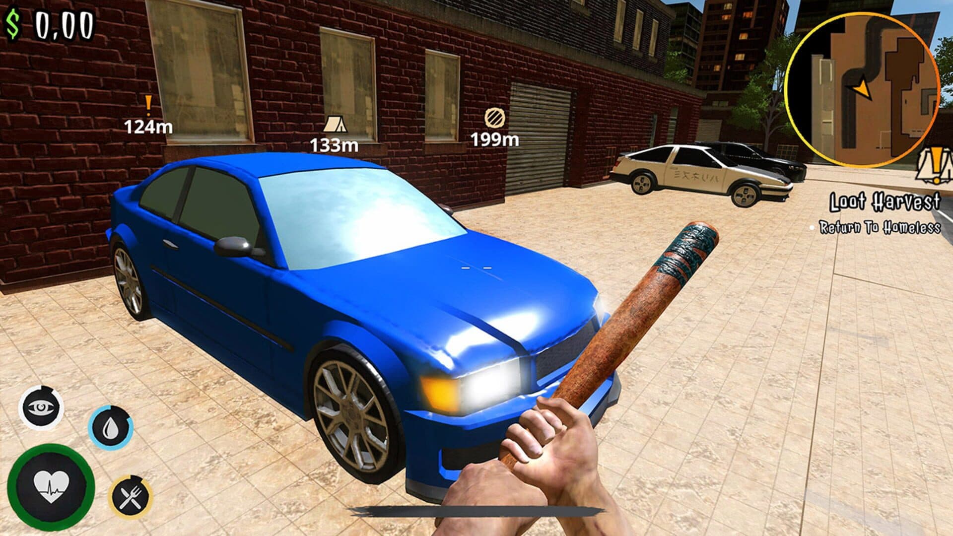 اسکرین‌شات Urban Survival Simulator: The Bum's Journey - 1