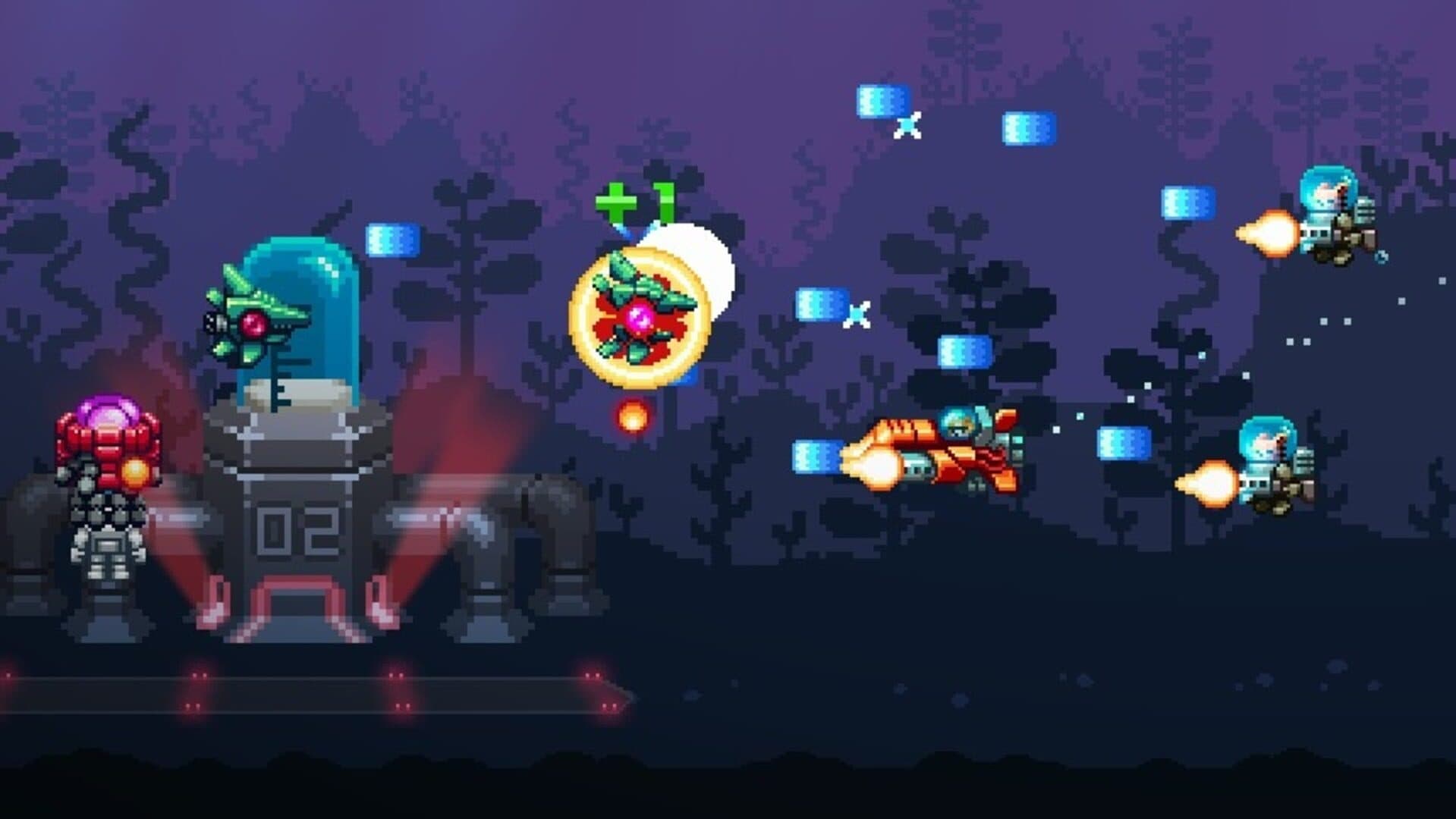 اسکرین‌شات Aqua Kitty: Milk Mine Defender - 1