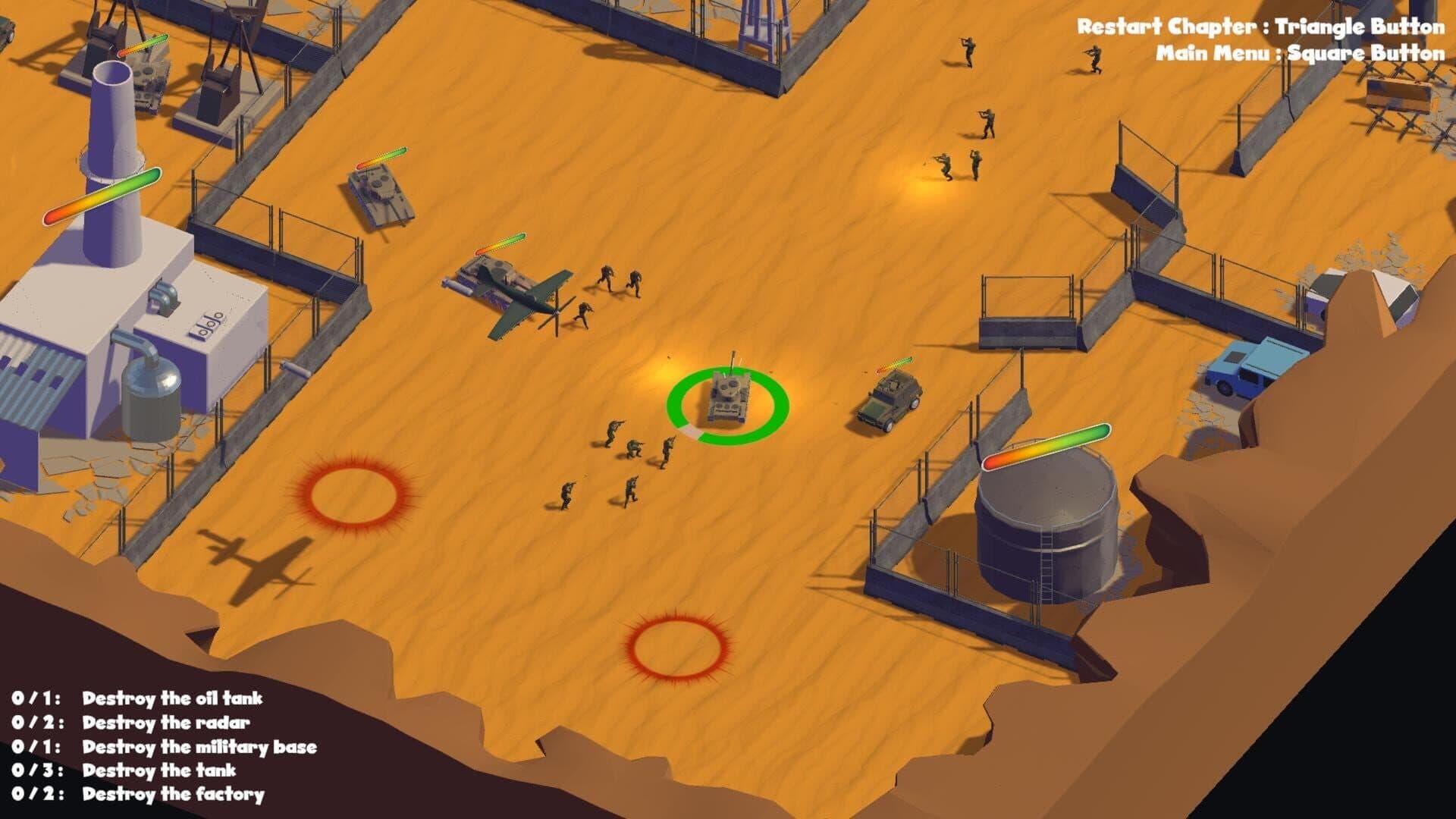 اسکرین‌شات Desert Tank Chaos - 10