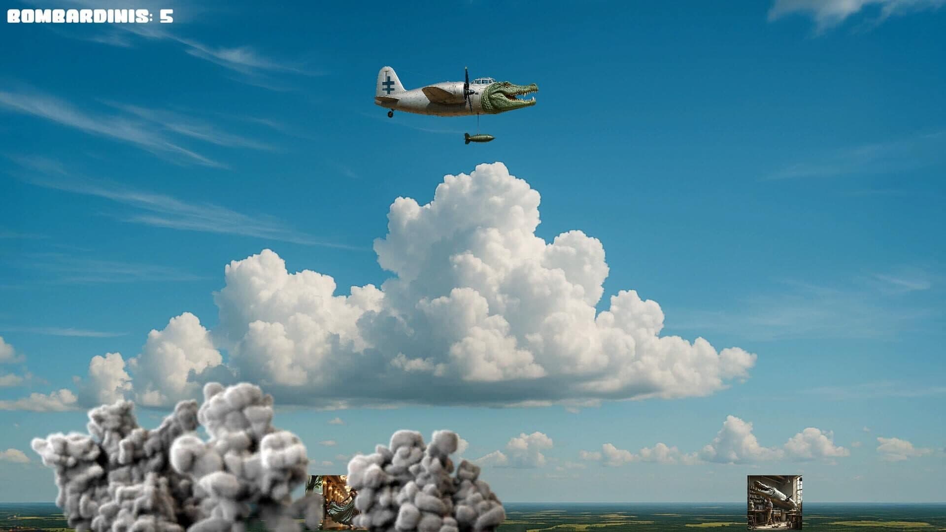 اسکرین‌شات Bombardiro Crocodilo Simulator - 1