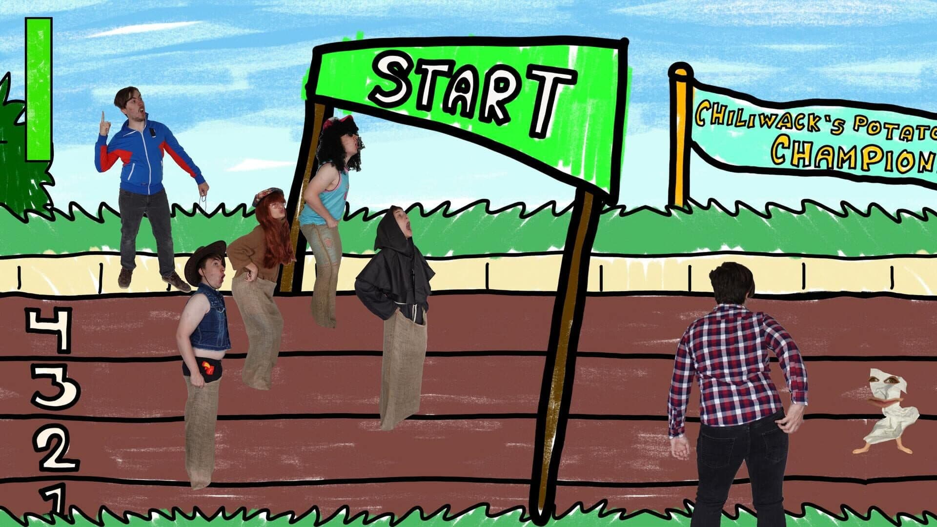 اسکرین‌شات Potato Sack Racing Simulator 2024 - 8