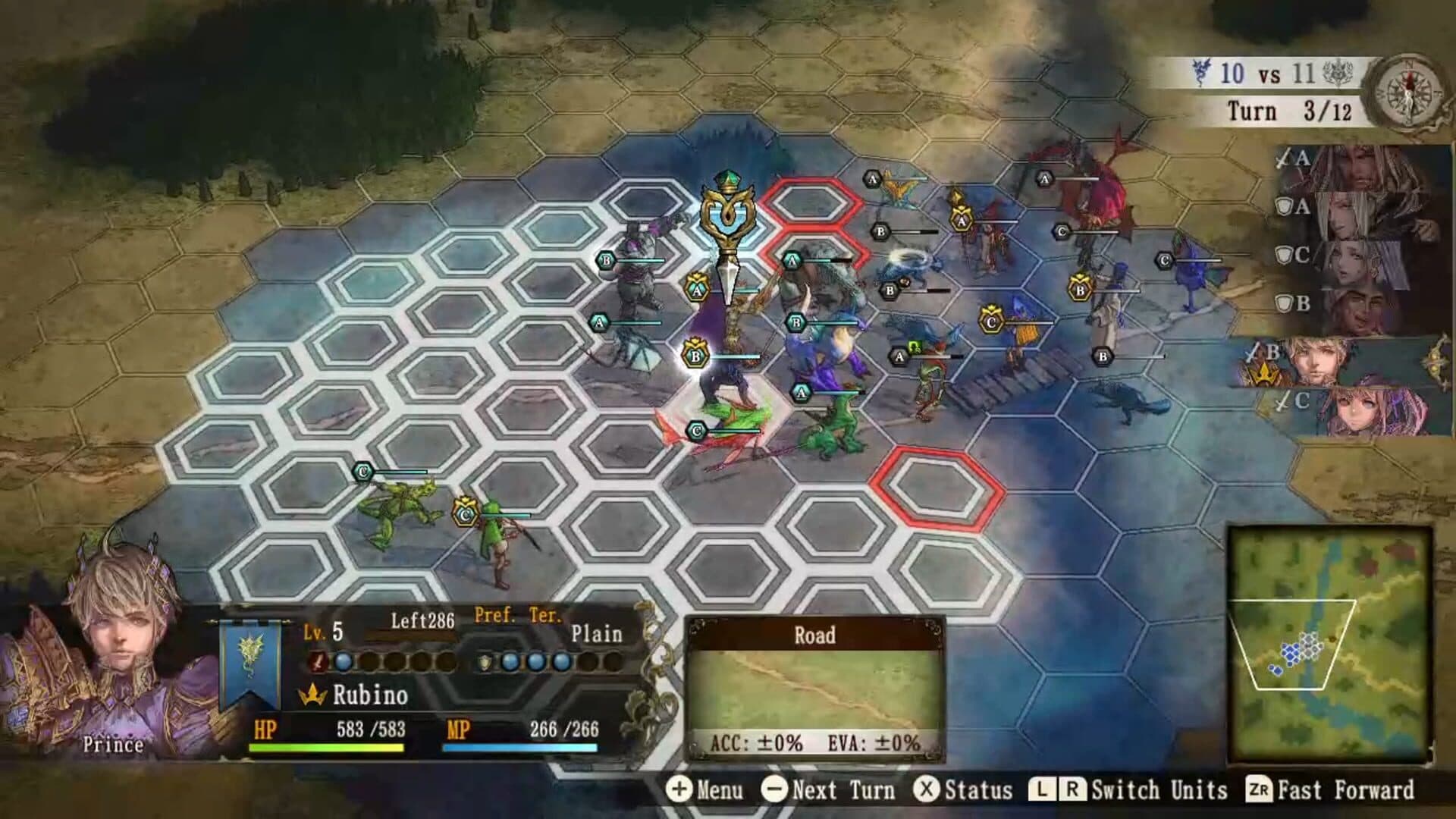 اسکرین‌شات Brigandine: The Legend of Runersia - 5