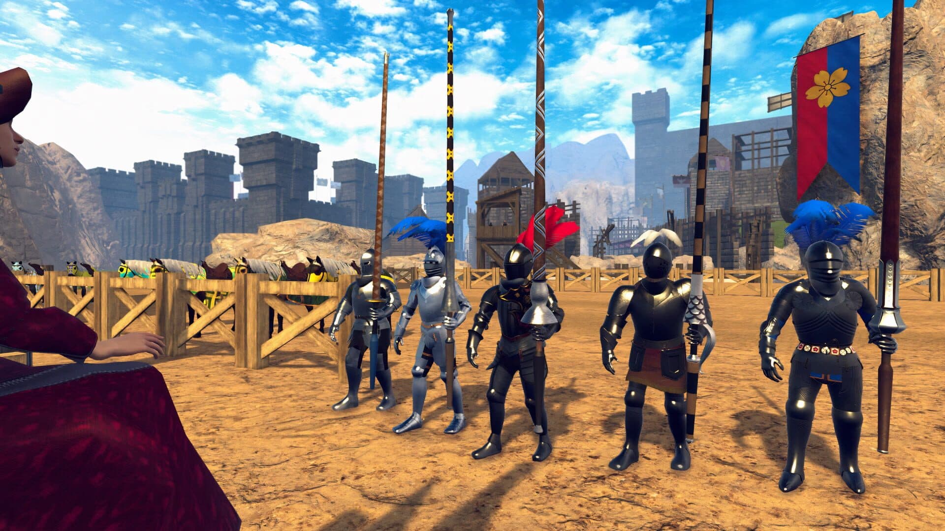 اسکرین‌شات Mounted Knights Battle: Medieval Warrior Simulator - 4