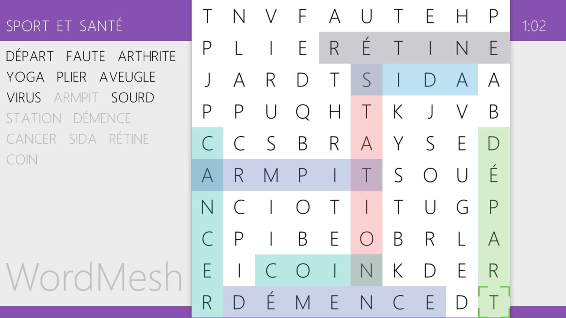 اسکرین‌شات Word Mesh - 5