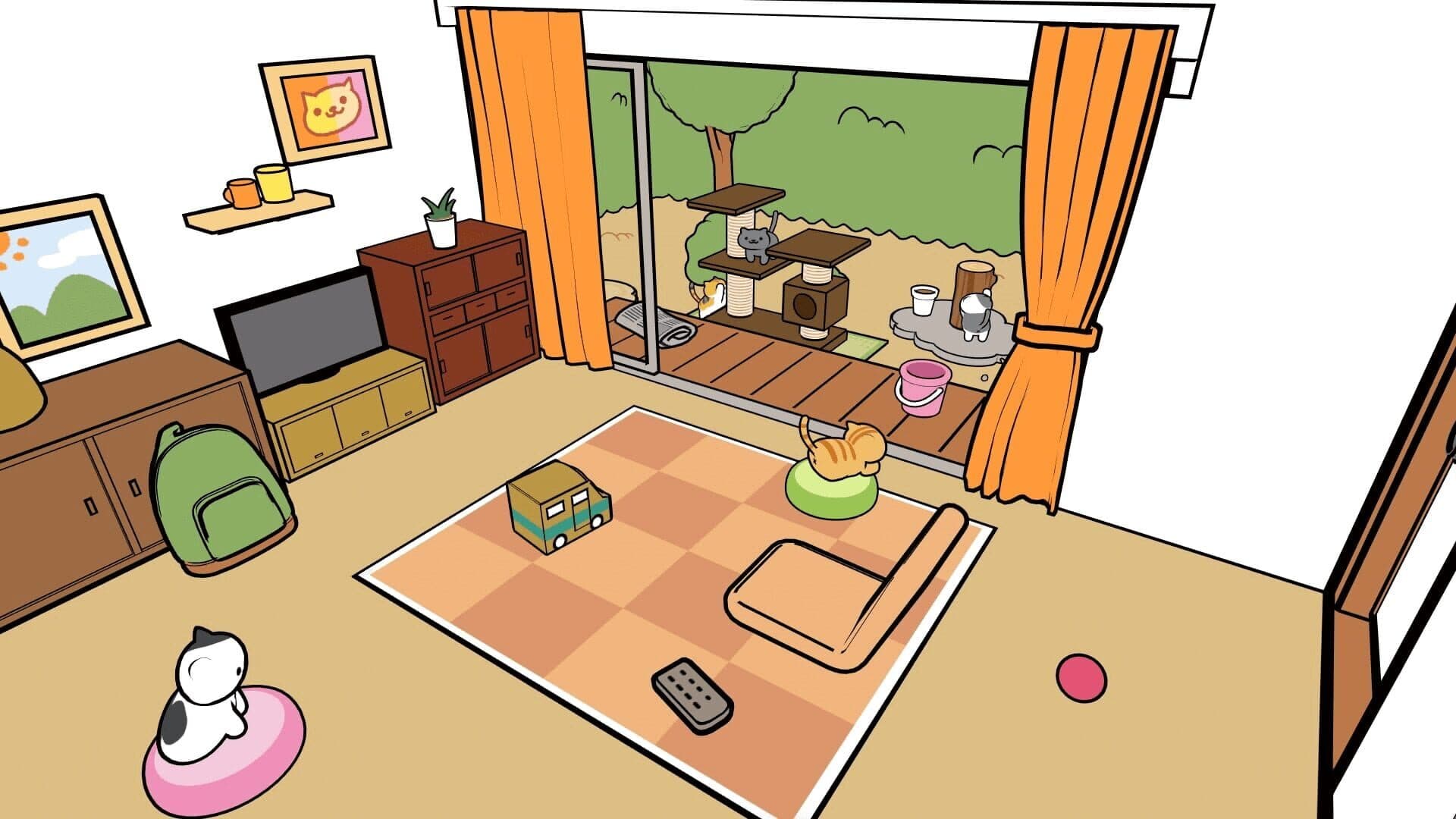 اسکرین‌شات Neko Atsume VR - 1