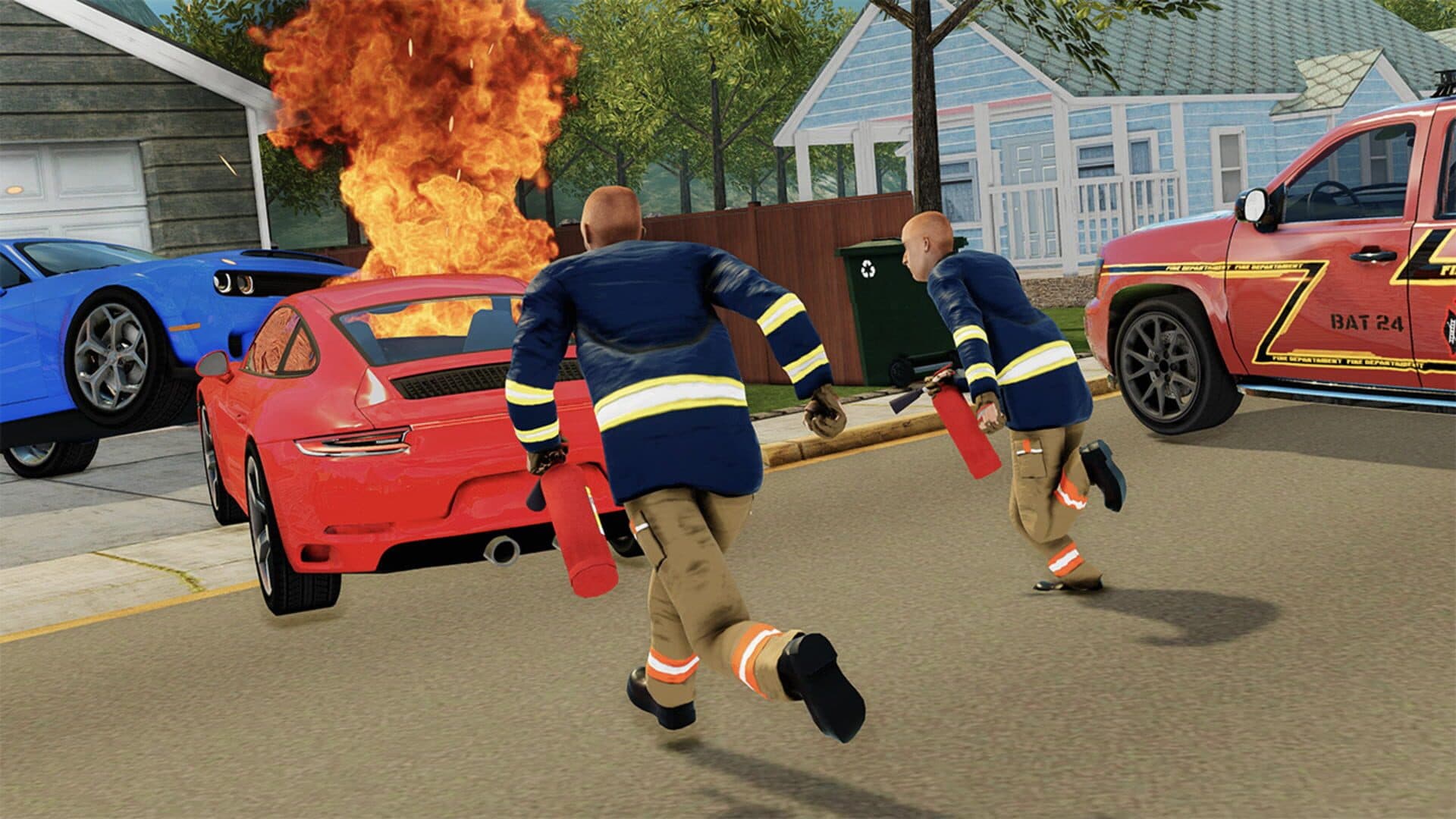 اسکرین‌شات Rescue Team 911 Simulator: Ambulance, Police, Firefighter - 1
