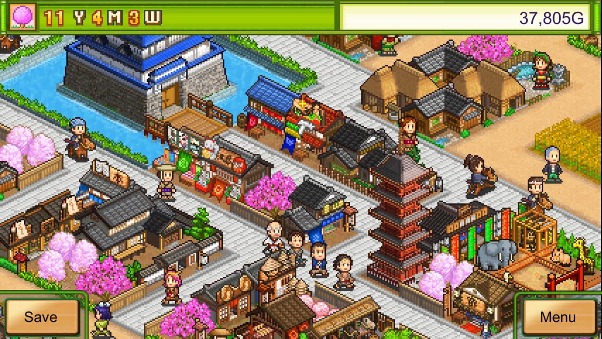 اسکرین‌شات Oh! Edo Towns - 4