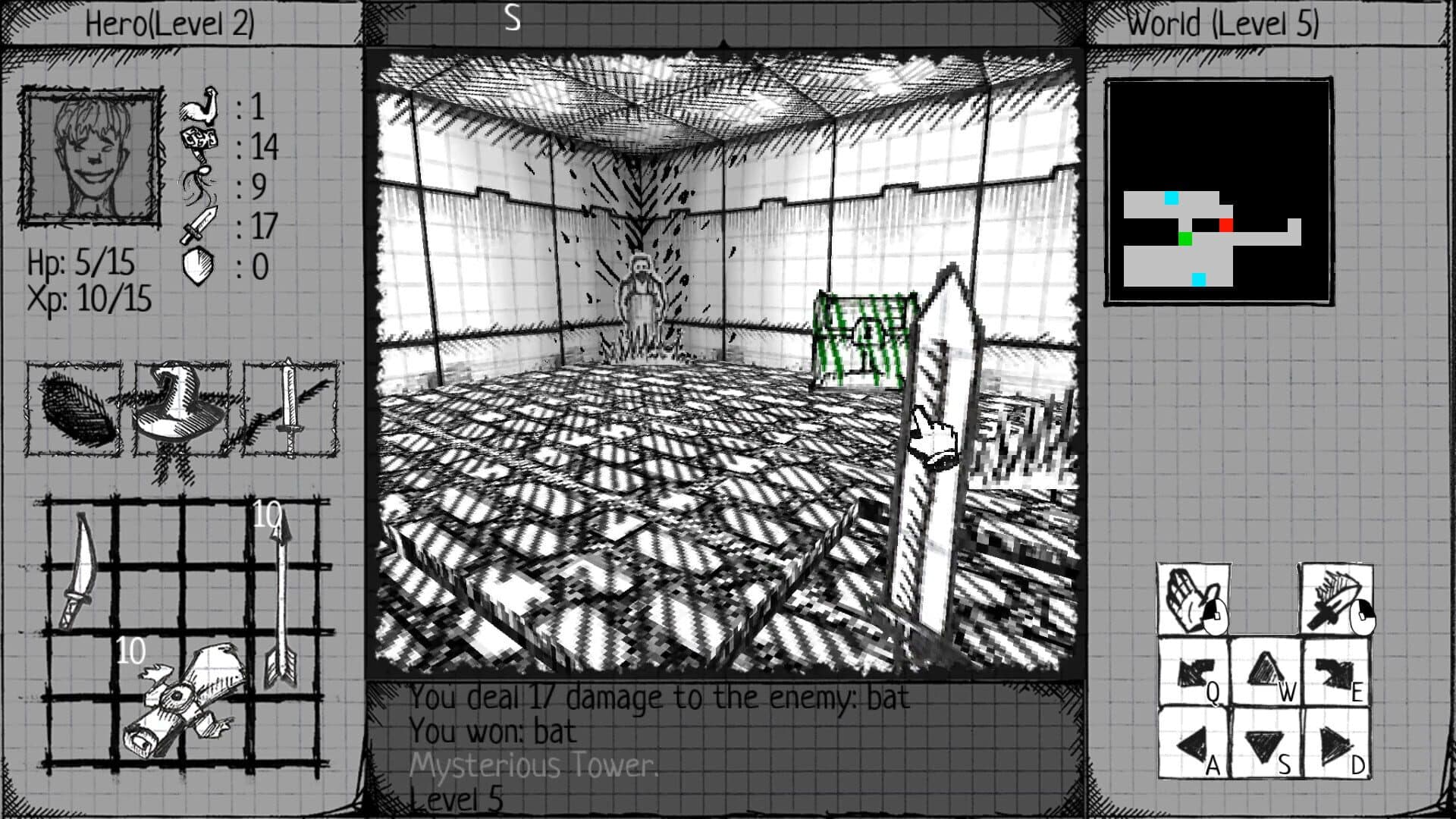 Drawngeon: Dungeons of Ink and Paper screenshot 4