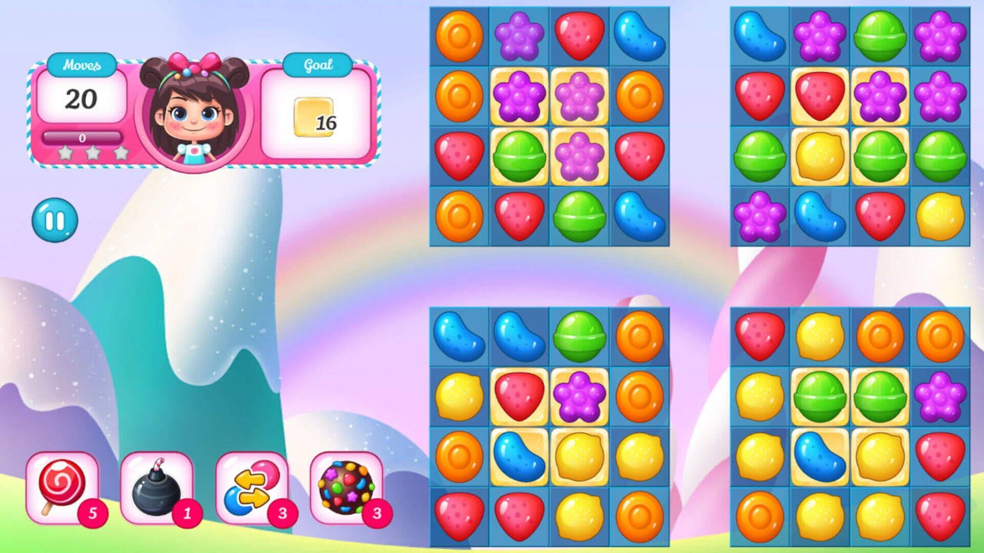 اسکرین‌شات Candy Match Kiddies - 1