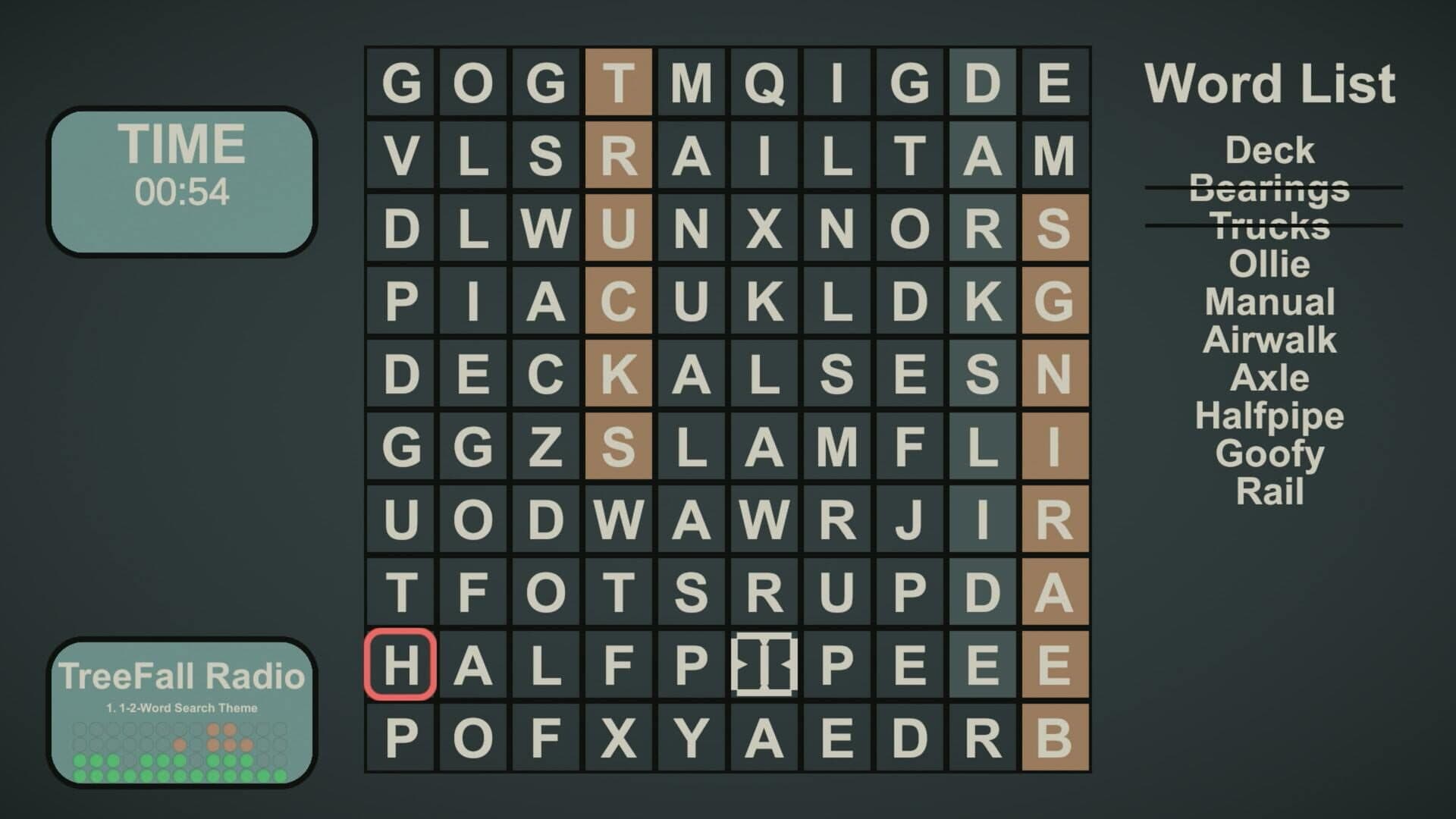اسکرین‌شات 1-2-Dynamic Word Search! - 1