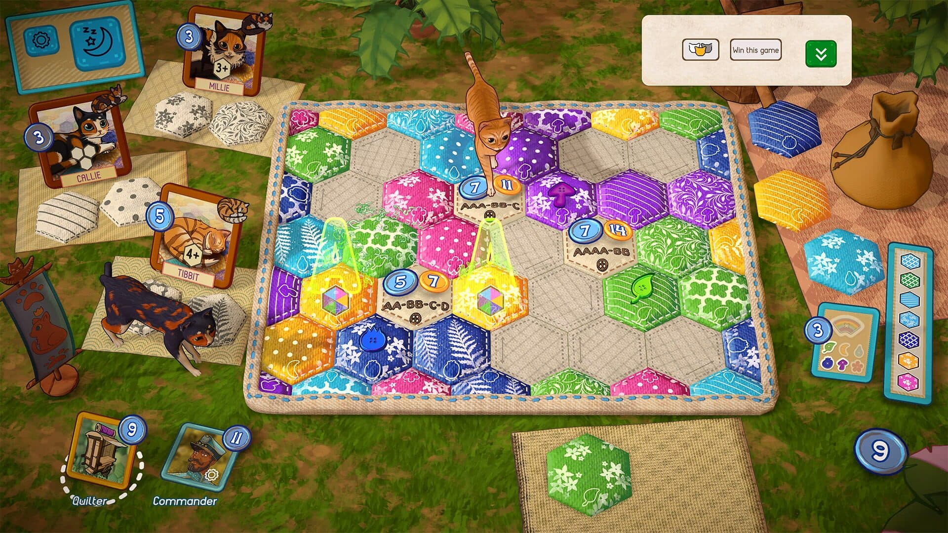 Quilts and Cats of Calico screenshot 1