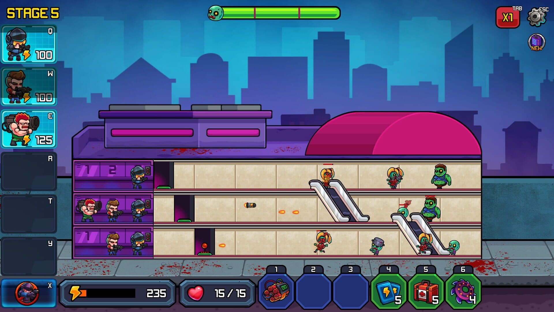 اسکرین‌شات Zombo Buster Advance - 1