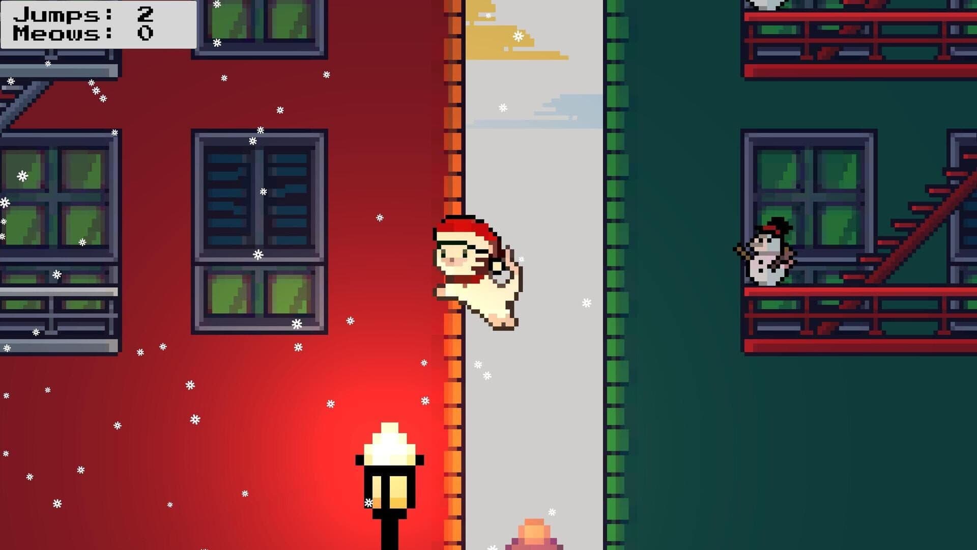 اسکرین‌شات Rooftop Rascal: The Claus Cat - 2