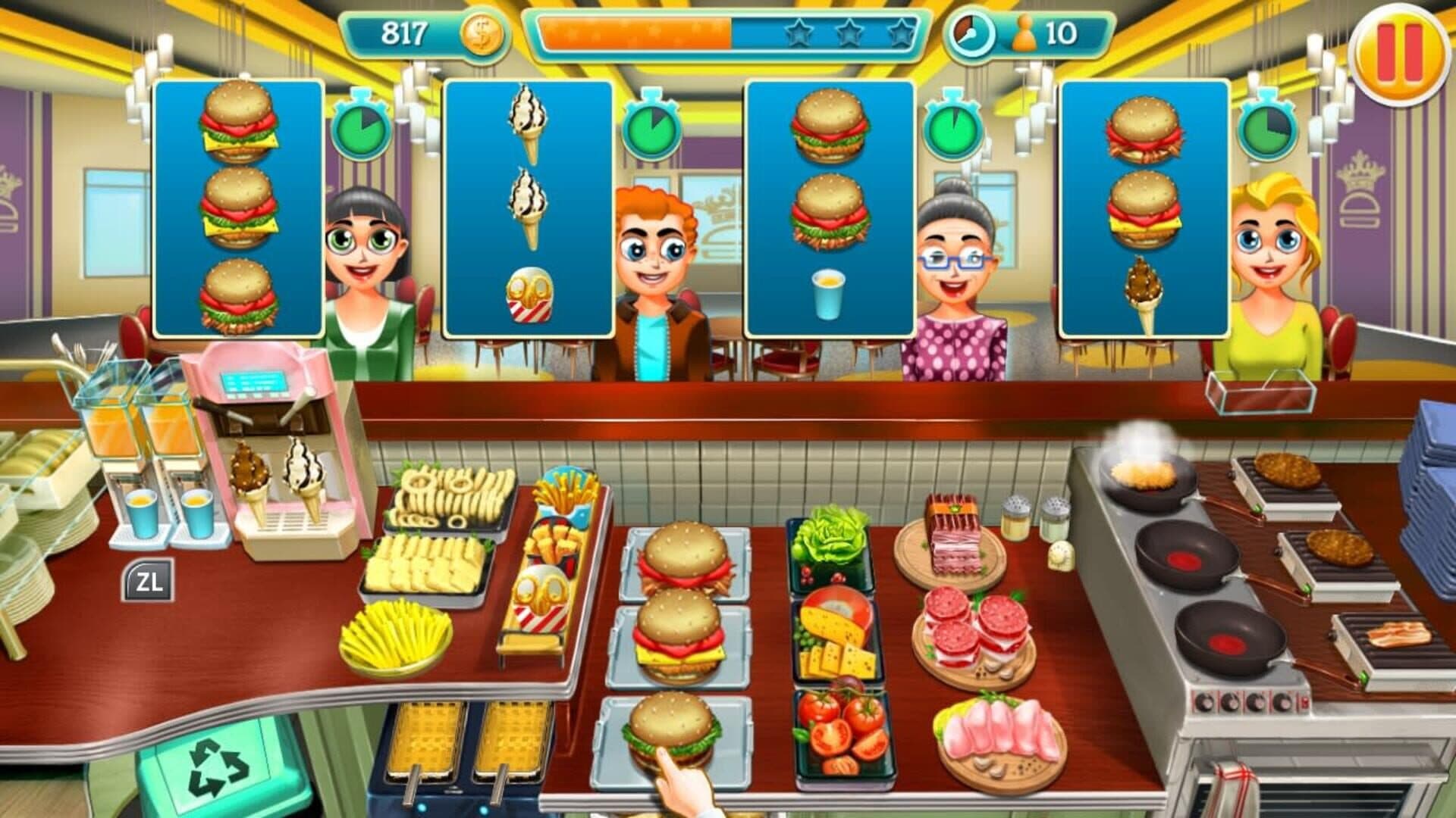 اسکرین‌شات Burger Chef Tycoon - 2