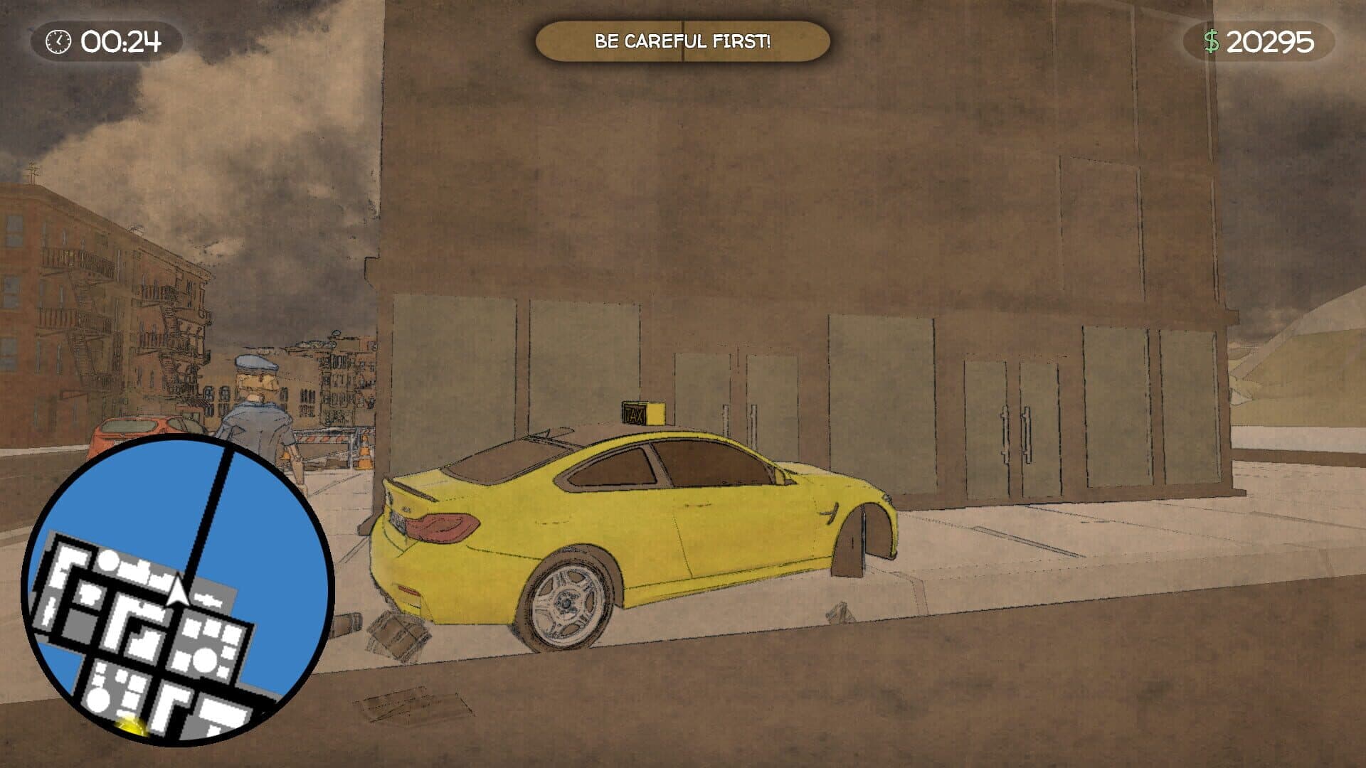 اسکرین‌شات Doodle Taxi - 2