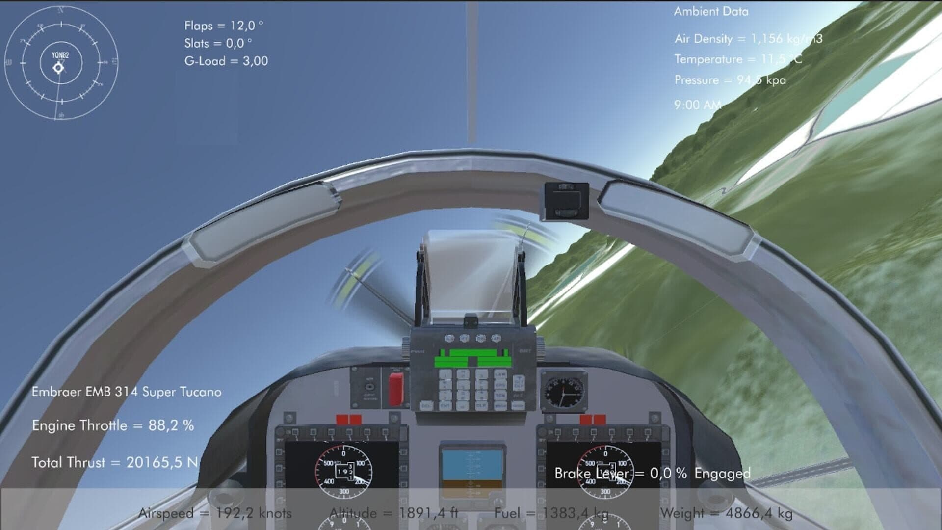 اسکرین‌شات Pro Flight Simulator - 2