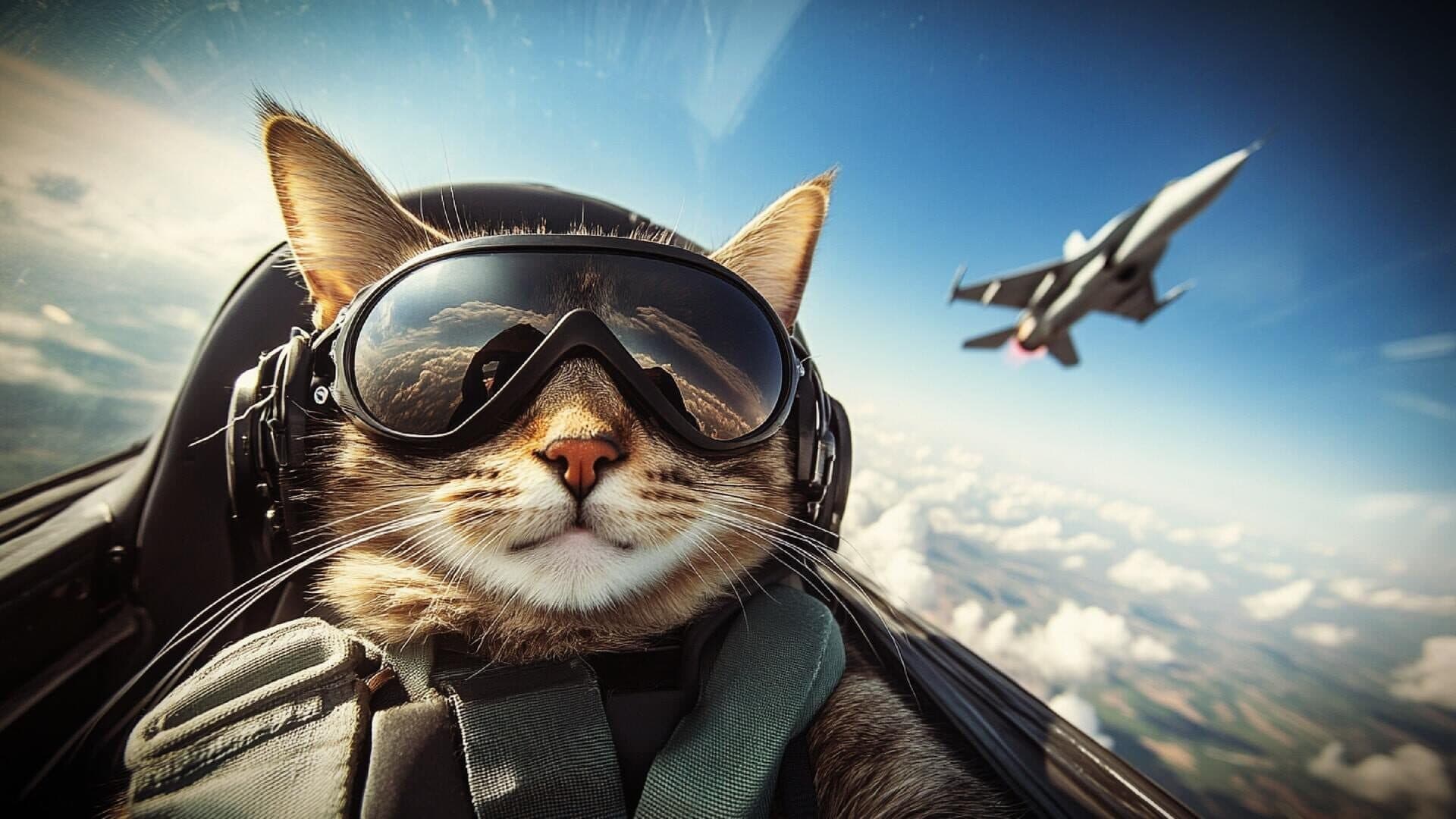 اسکرین‌شات Jet Combat: Cats vs. Dogs Military Simulator - 4