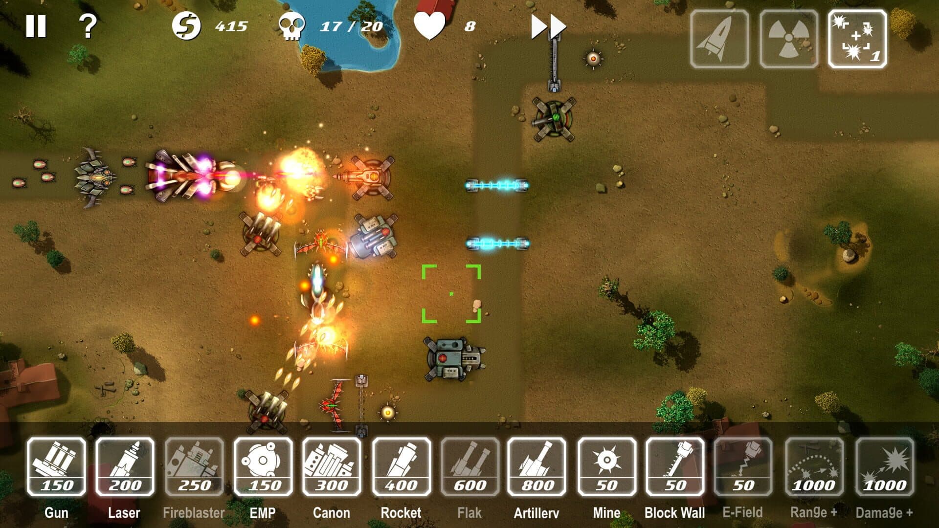 اسکرین‌شات M.A.C.E. Tower Defense - 2