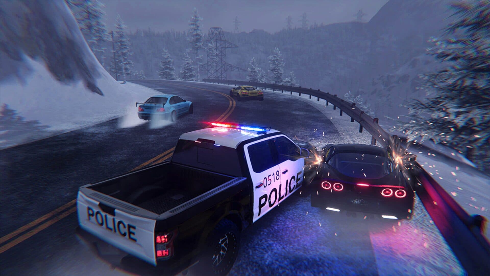 اسکرین‌شات Police Chase Simulator: Highway Racers Pursuit - 2