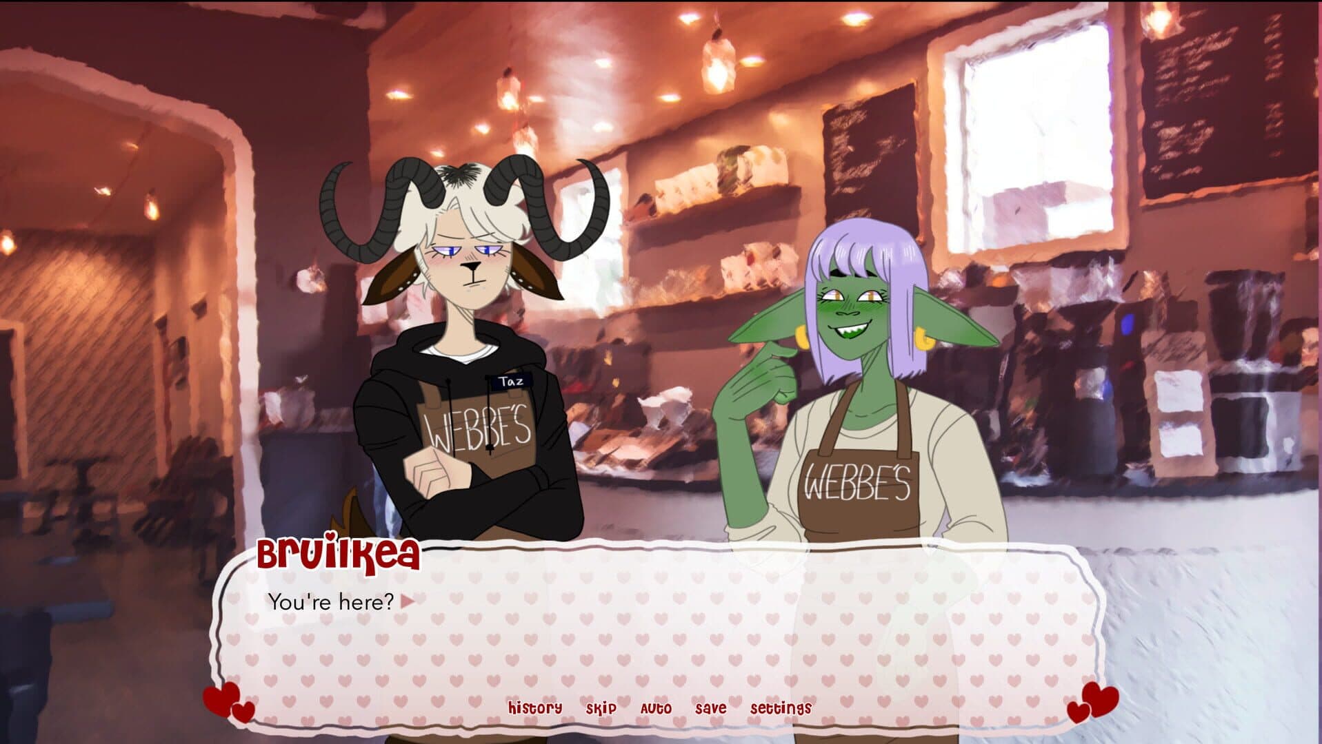 اسکرین‌شات Cryptid Coffeehouse - 1