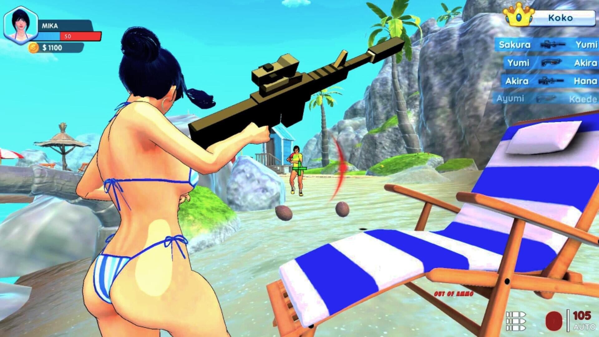 اسکرین‌شات Bikini Beach: Anime Girls Assault - 2