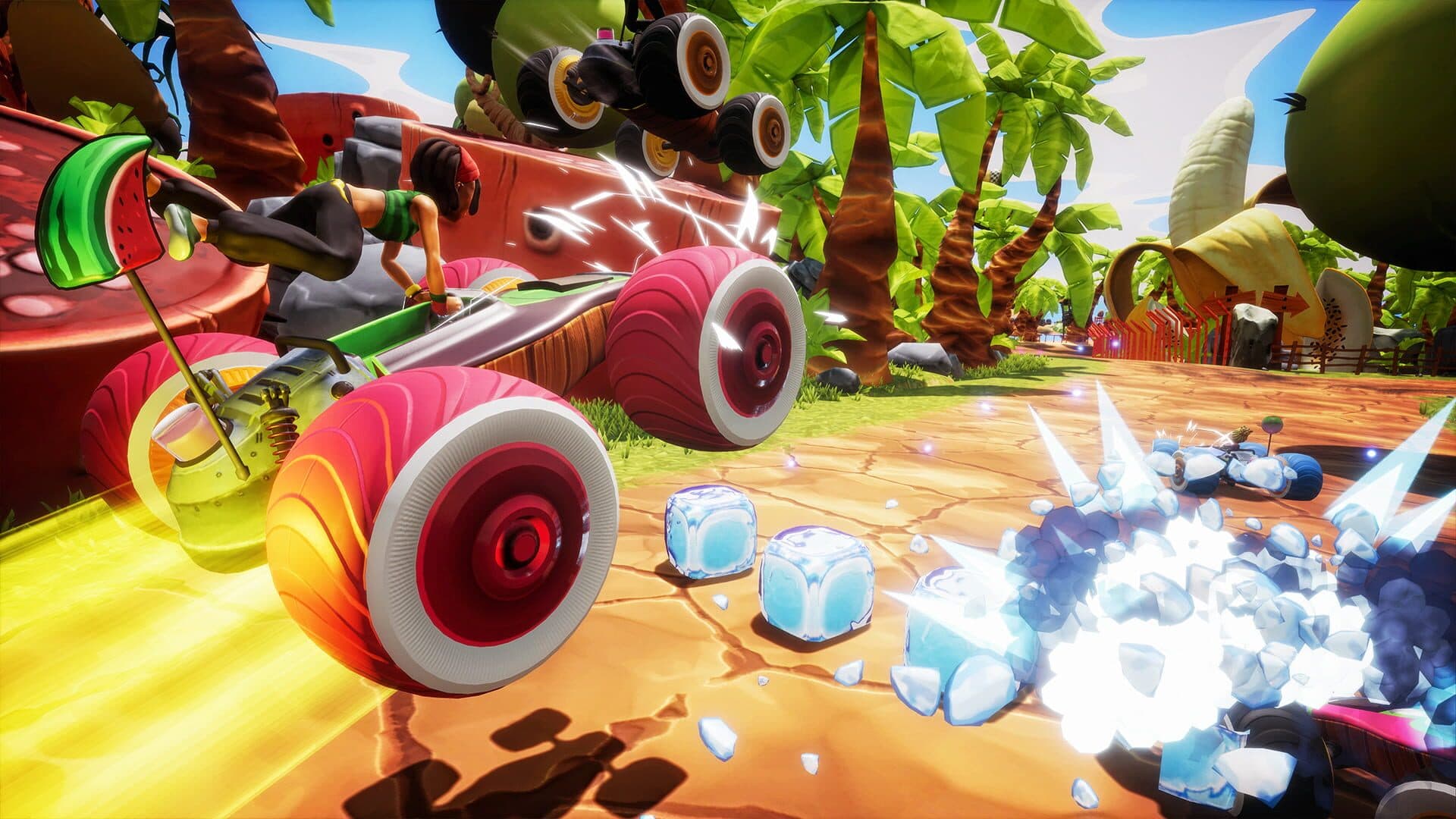 All-Star Fruit Racing screenshot 1