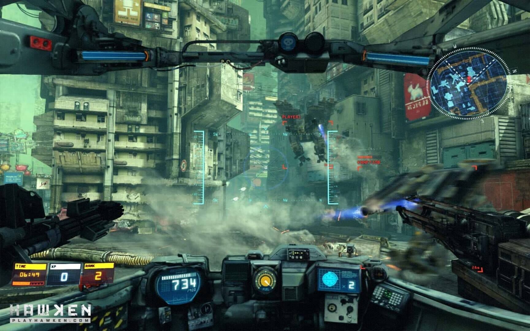 اسکرین‌شات Hawken - 1
