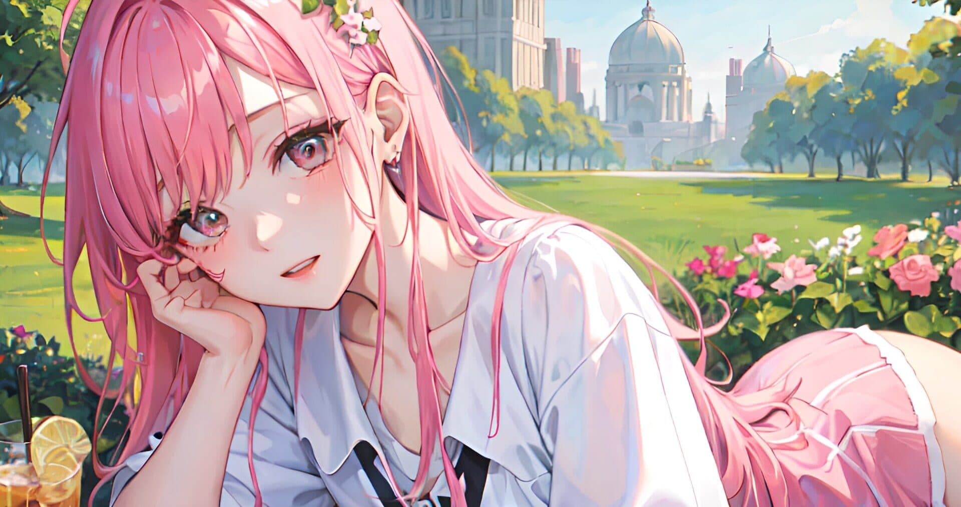 اسکرین‌شات Beautiful Sakura: Volleyball Club - 1