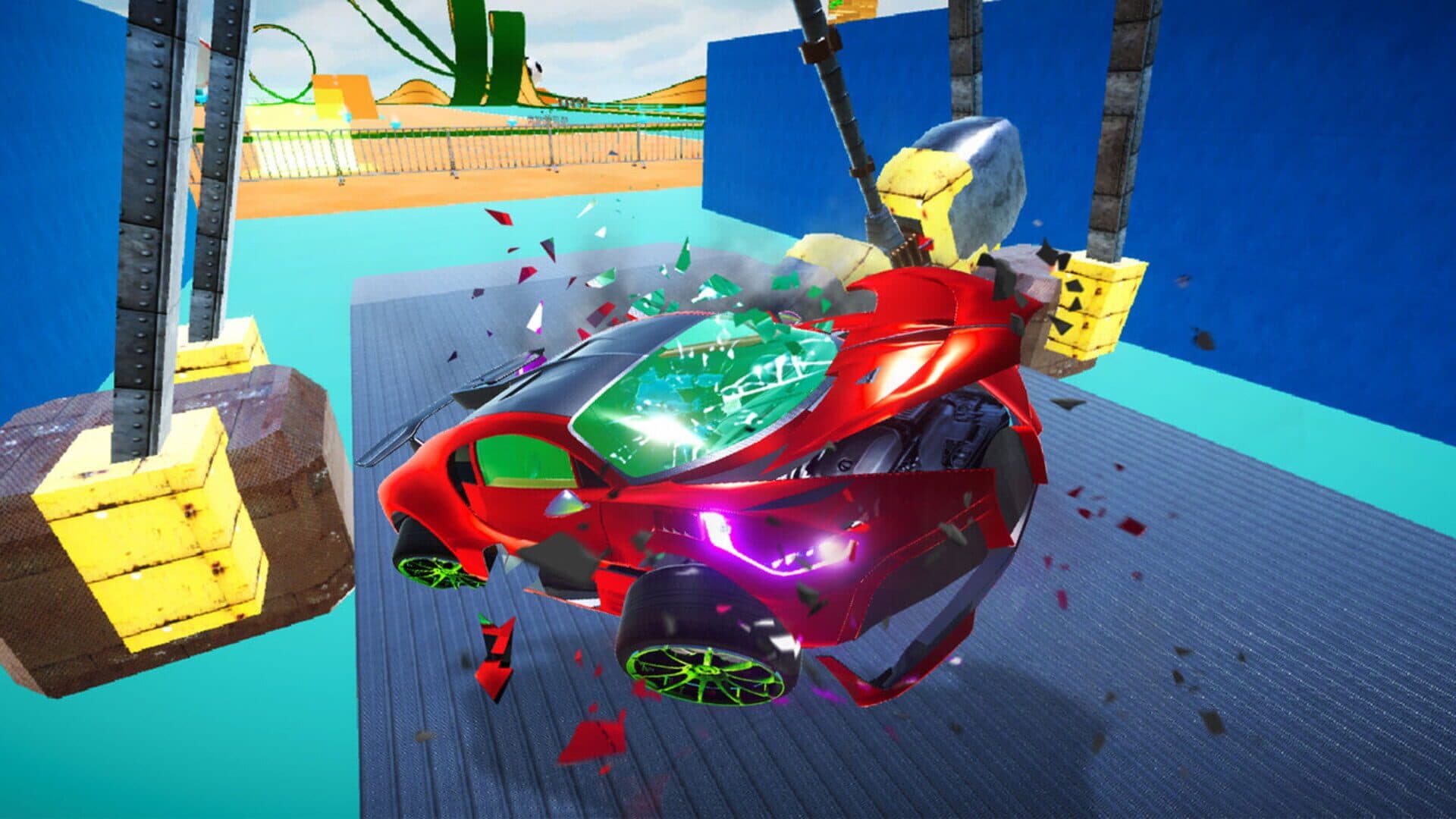اسکرین‌شات Hyper Cars Ramp Crash - 3