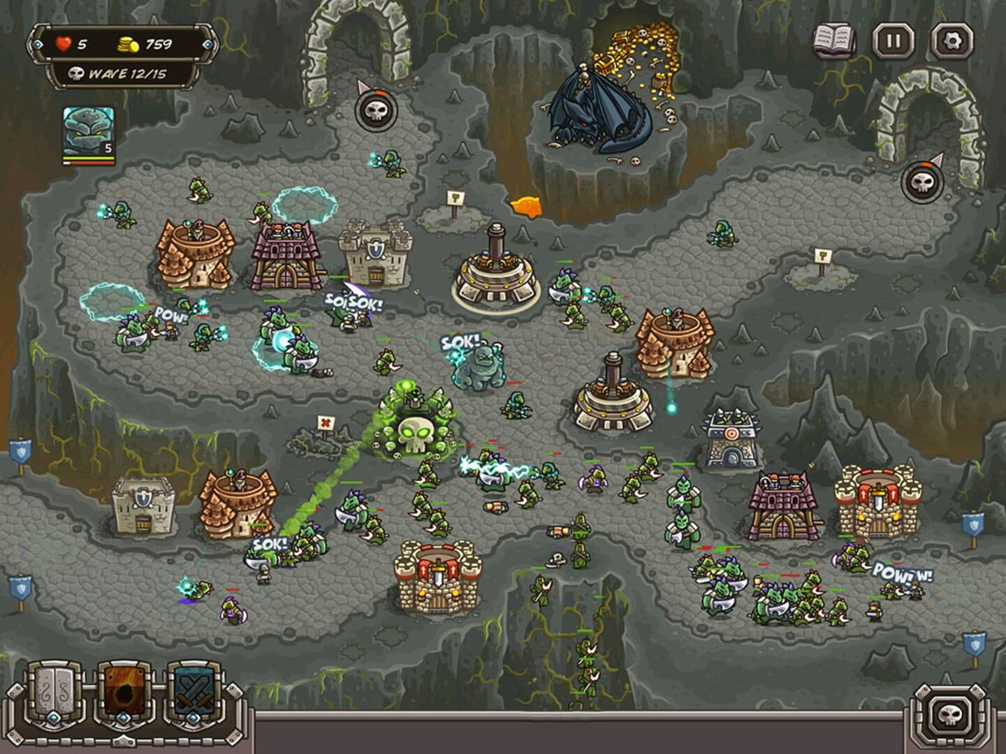 اسکرین‌شات Kingdom Rush Frontiers - 1