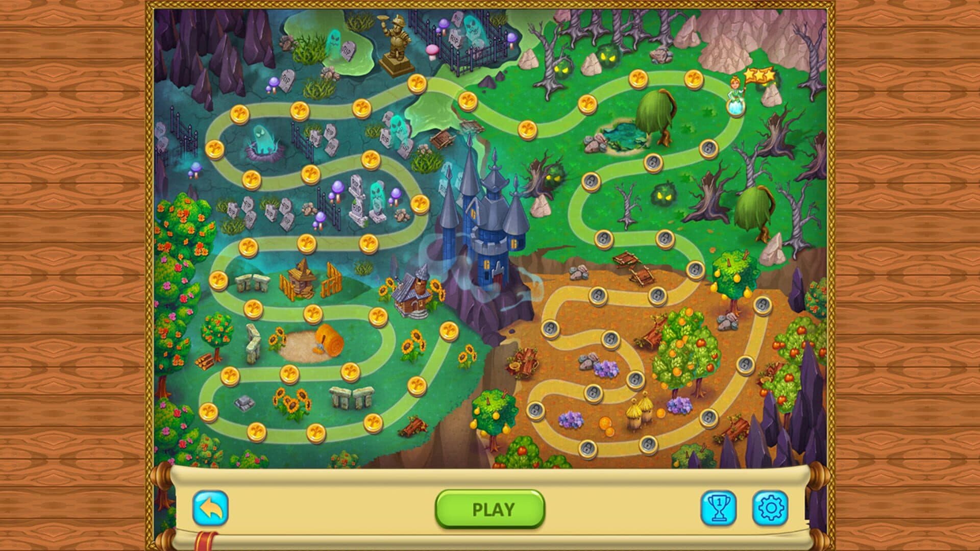 Gnomes Garden: Halloween screenshot 0