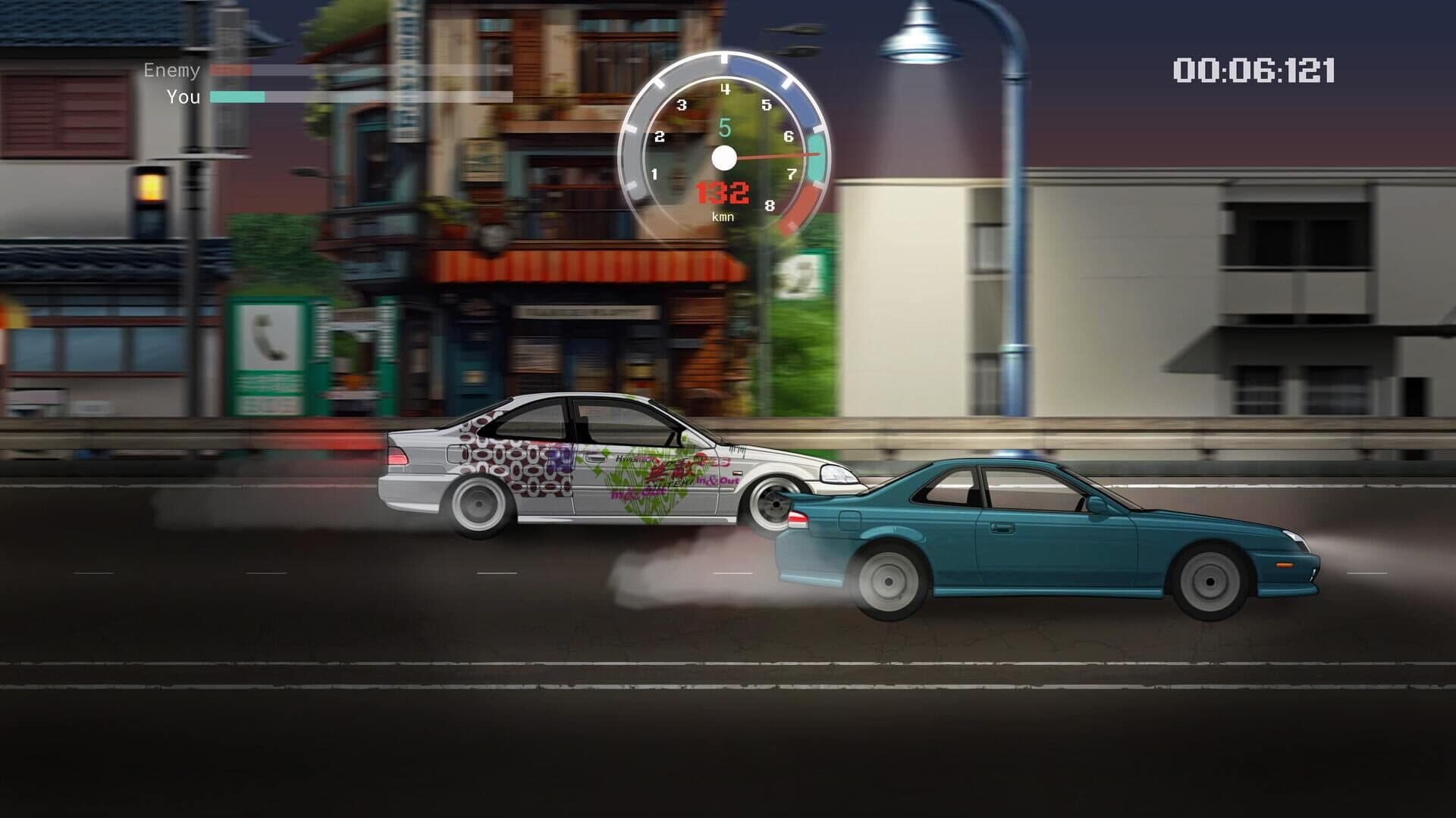 اسکرین‌شات JDM Pixel Street Car Racing - 8