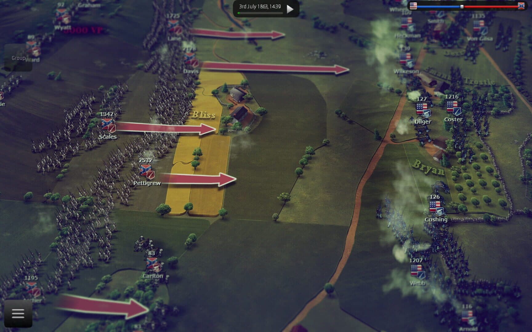 Ultimate General: Gettysburg screenshot 0