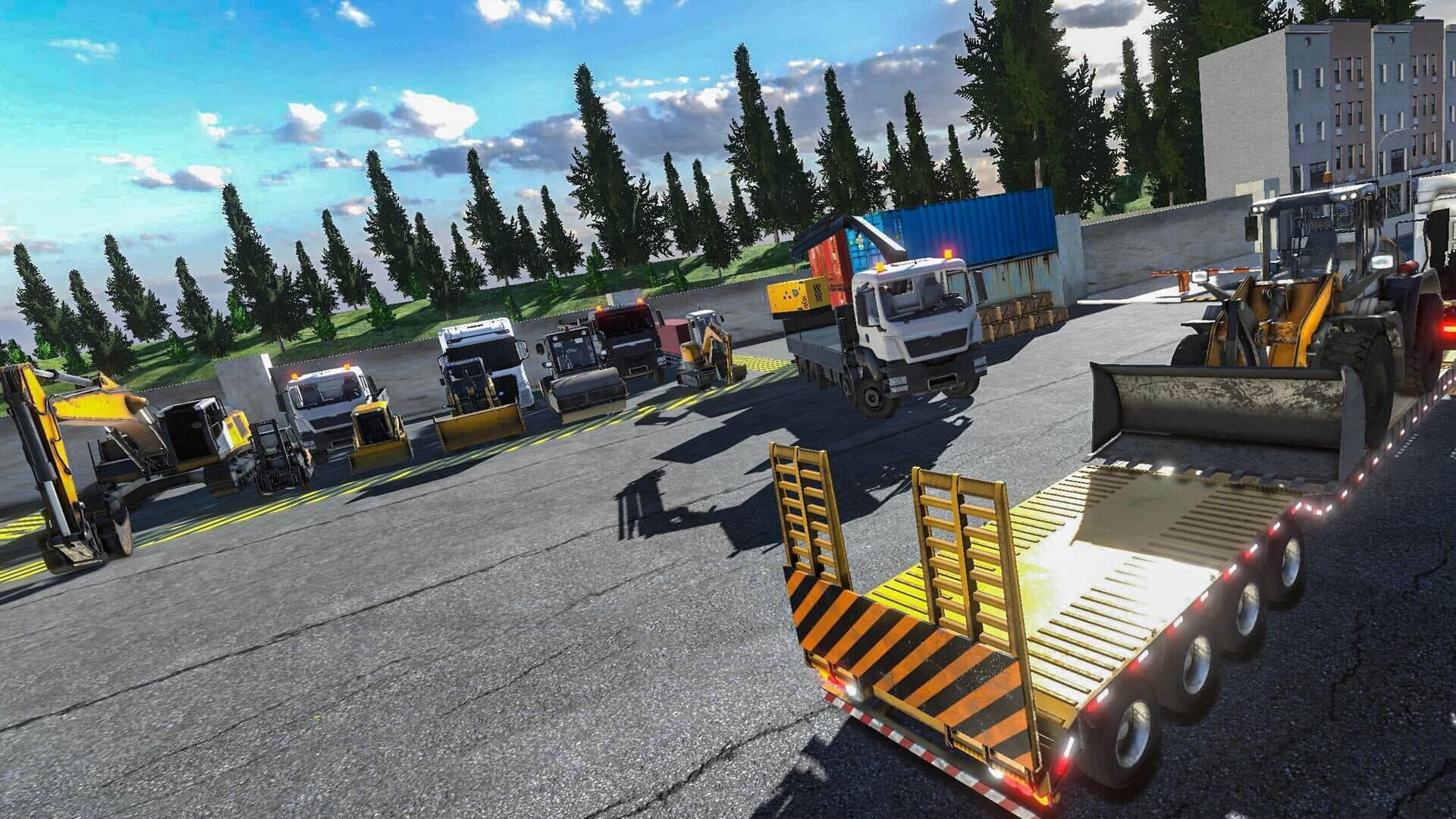 اسکرین‌شات Construction Machine Simulator 2023: Hard Truck Work Job - 10