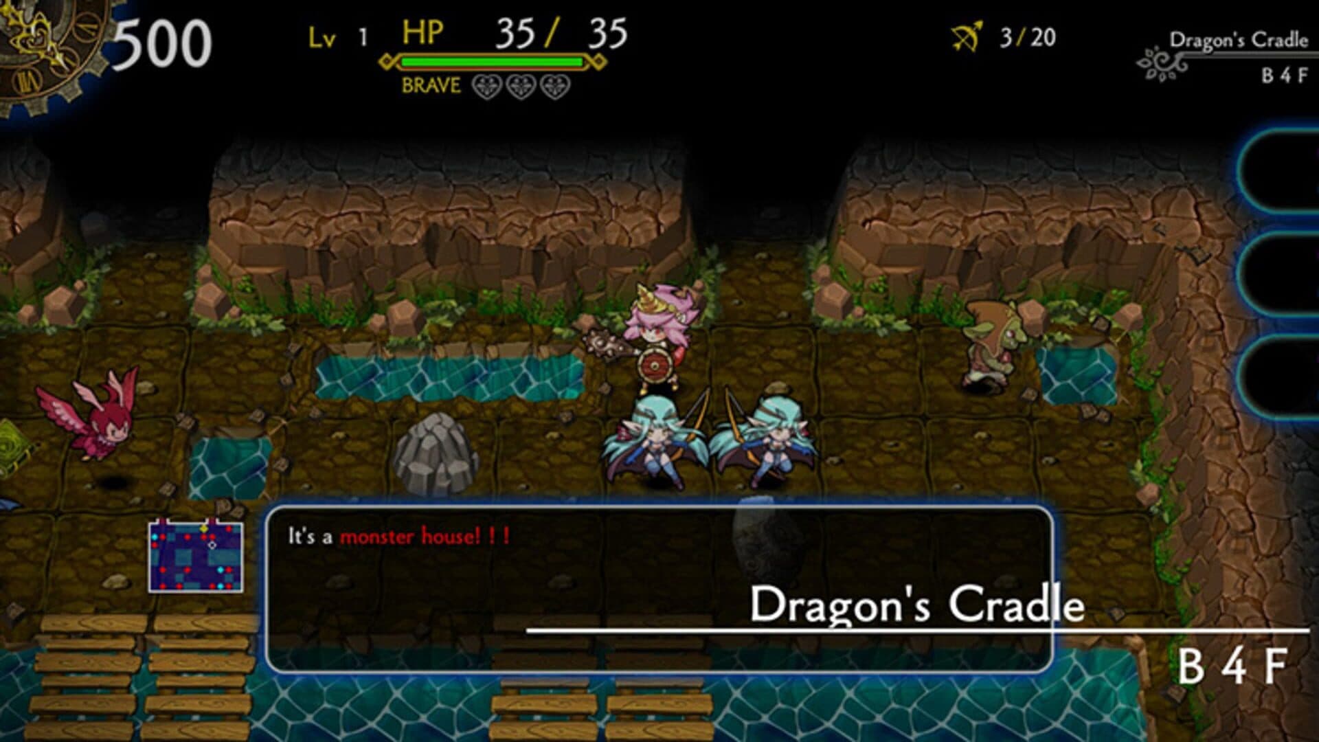 اسکرین‌شات Dragon Fang Z: The Rose & Dungeon of Time - 3