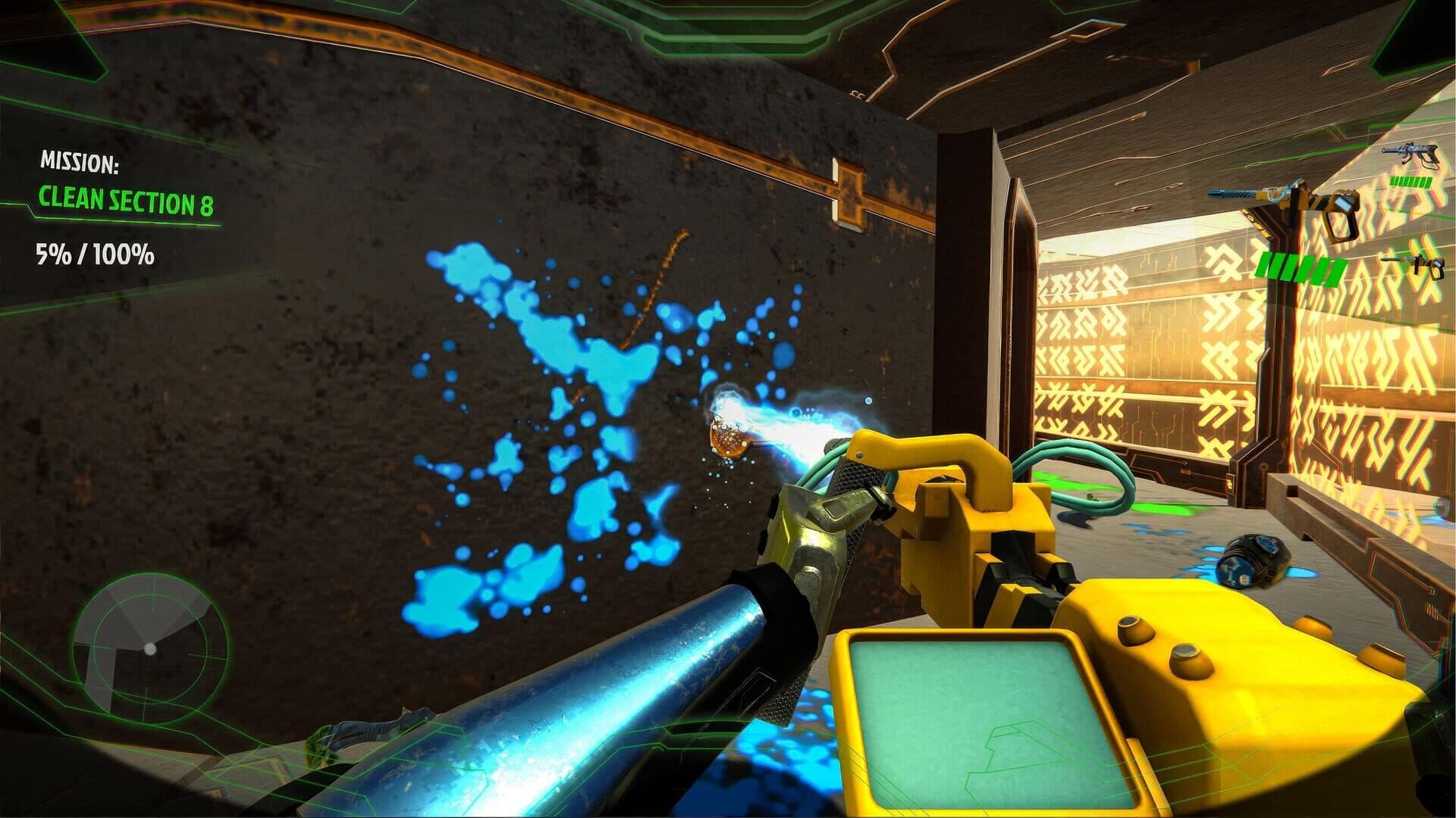 اسکرین‌شات Space CleanUp: Cosmic Robot Disinfector - 5