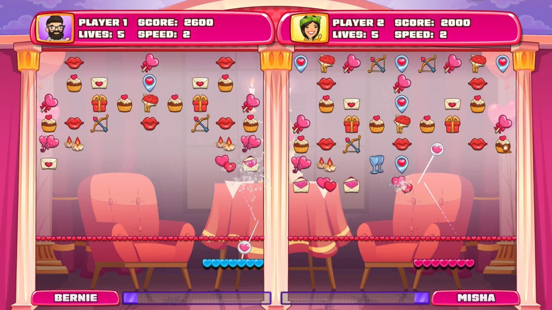 اسکرین‌شات Valentine Candy Break 2 Head to Head - 5