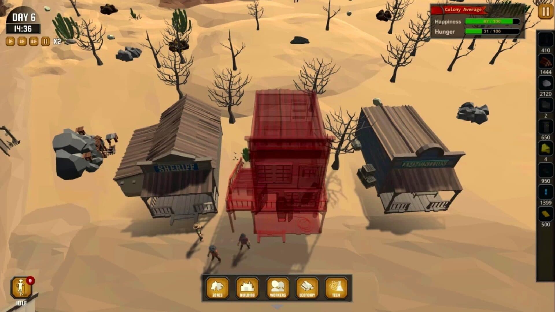 اسکرین‌شات Wild West Tycoon Empire - 4