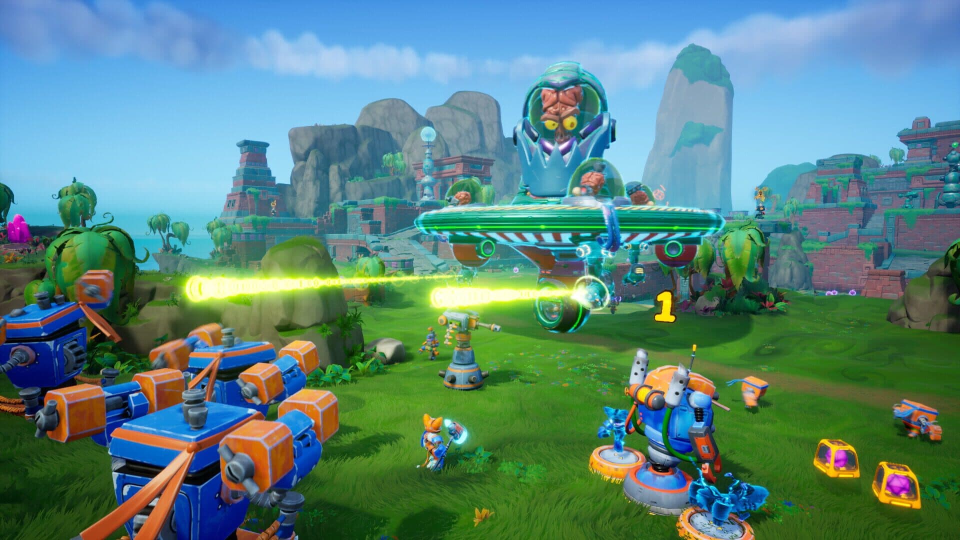 Chip ‘n Clawz vs. The Brainioids screenshot 6