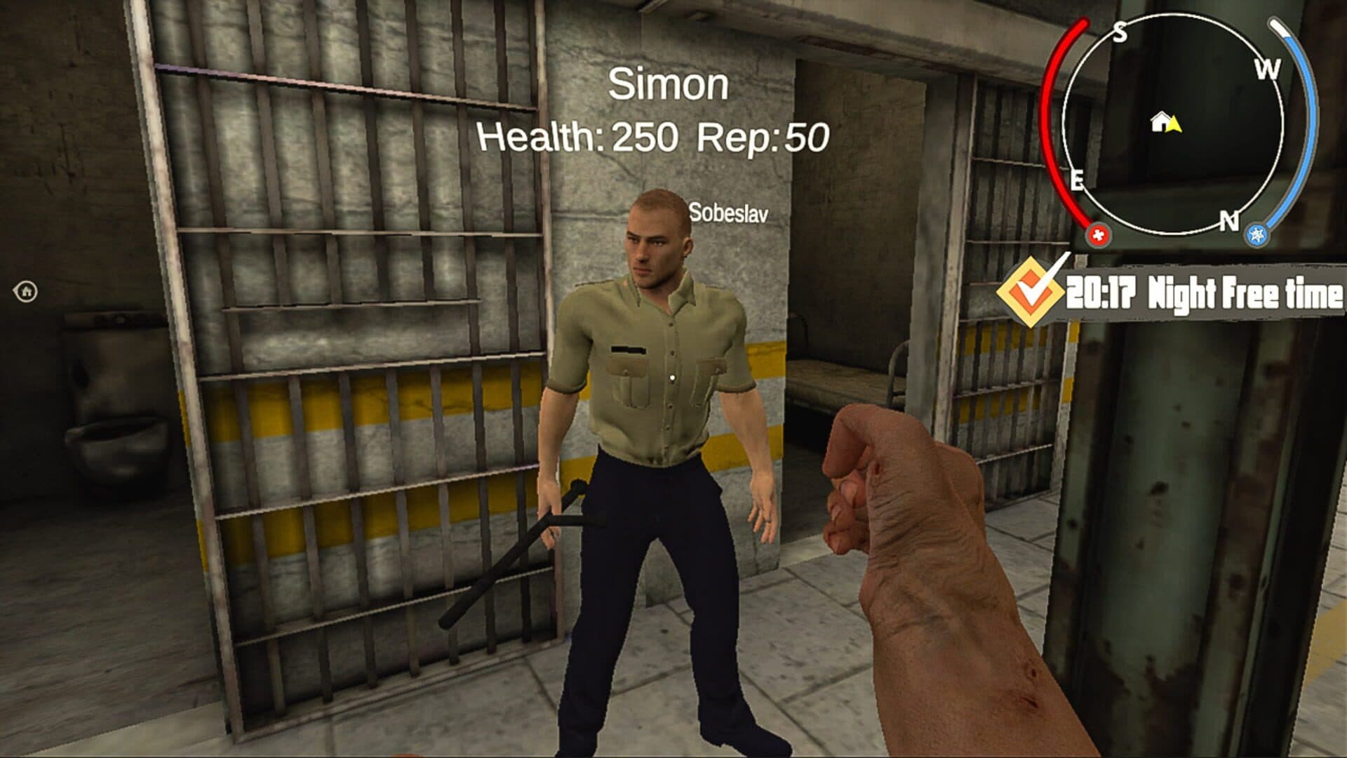 اسکرین‌شات Prison Life Simulator Jail: Gangster Escape Games Scary Architect Battle - 3