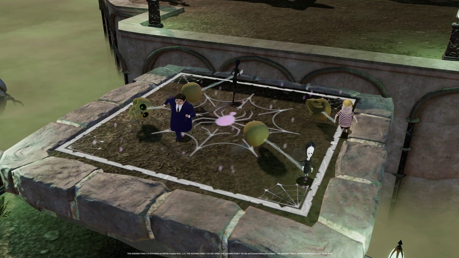 The Addams Family: Mansion Mayhem screenshot 1