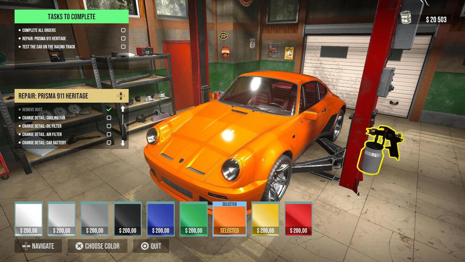 اسکرین‌شات Tune My Car: Tuning Studio & Mechanic Simulator 2025 - 6