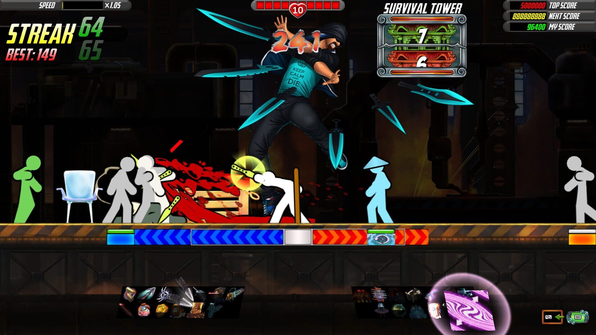 اسکرین‌شات One Finger Death Punch 2 - 10