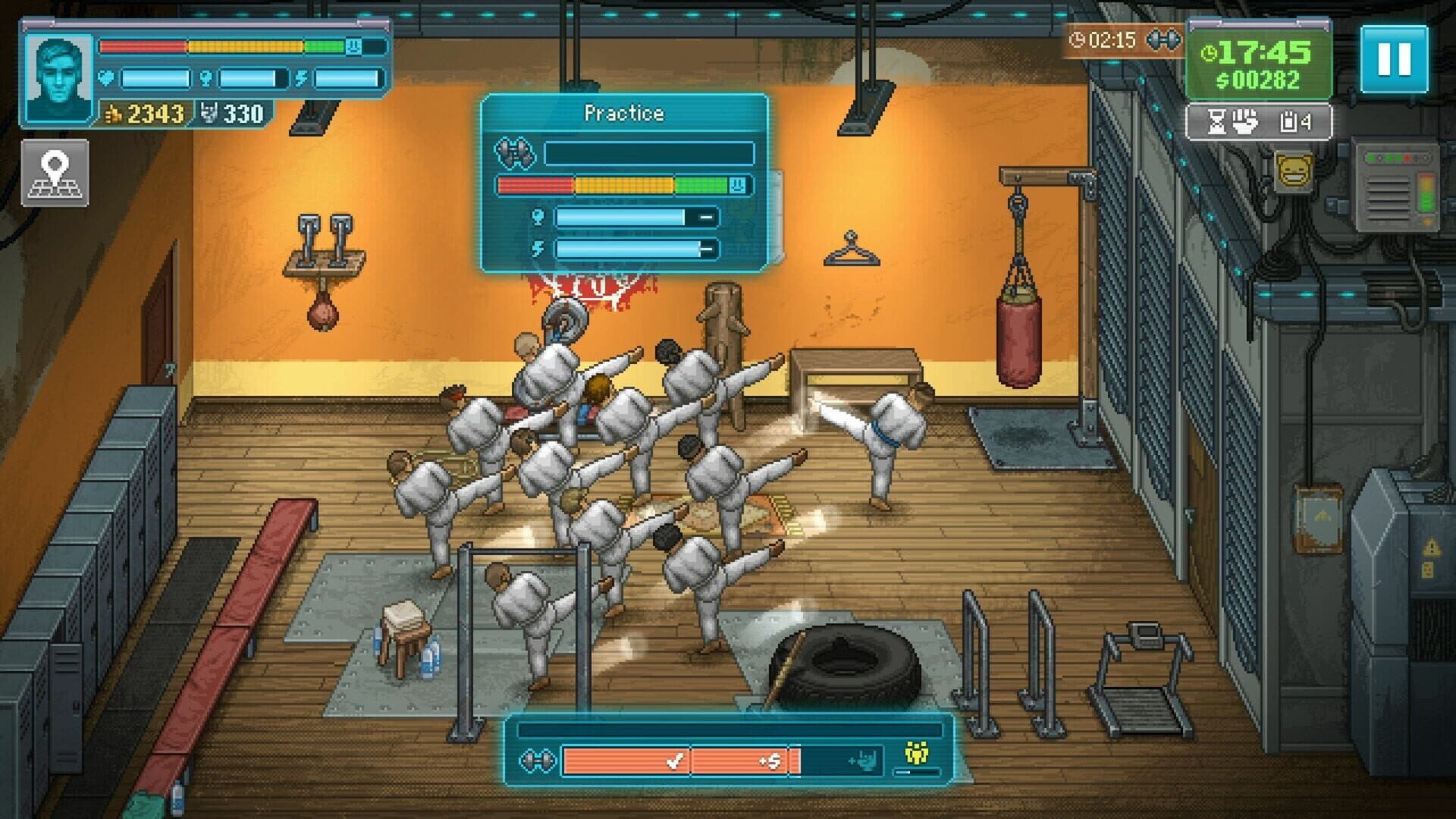 Punch Club 2: Fast Forward screenshot 1