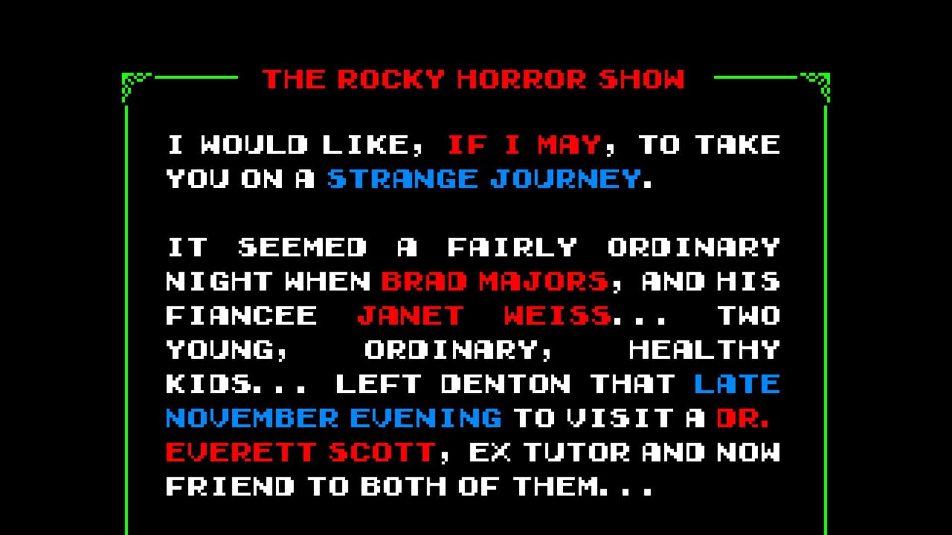 اسکرین‌شات The Rocky Horror Show Video Game - 4