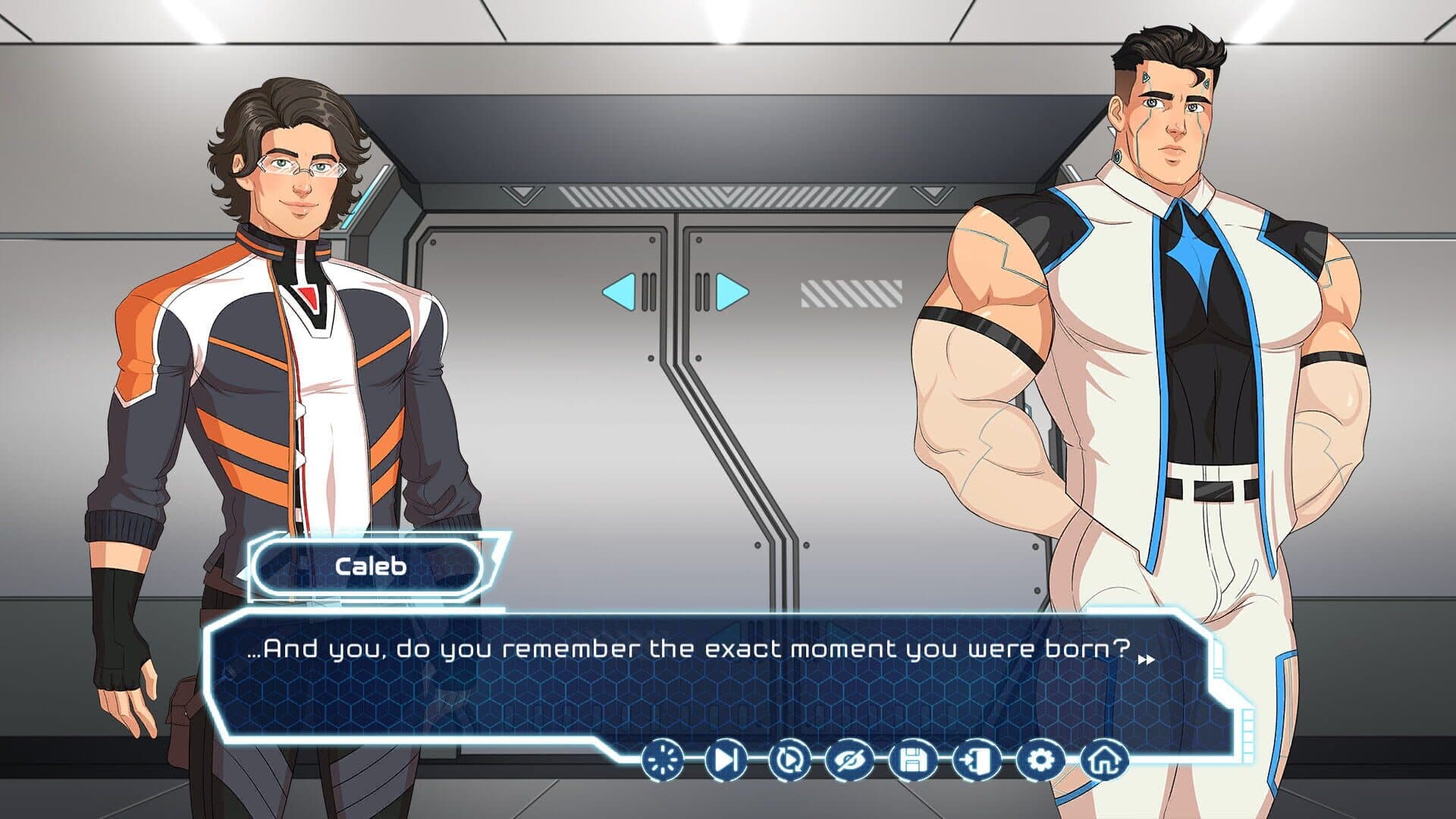 اسکرین‌شات Baradroid: A Gay Visual Novel - 3