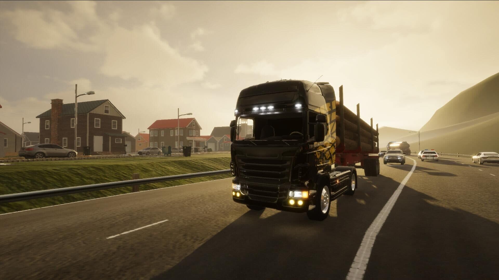 اسکرین‌شات Truck Simulator Cargo Driver 2024: Euro - 3