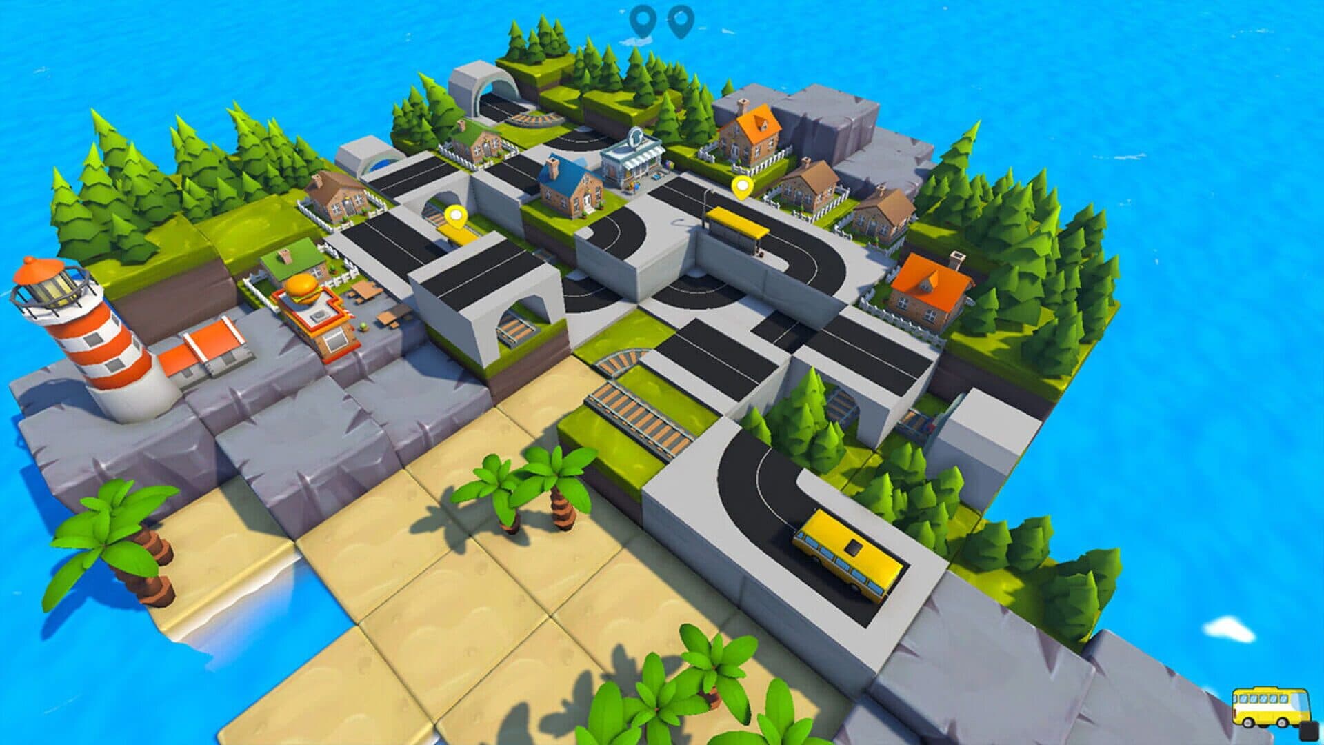اسکرین‌شات Busway Islands: Puzzle - 4