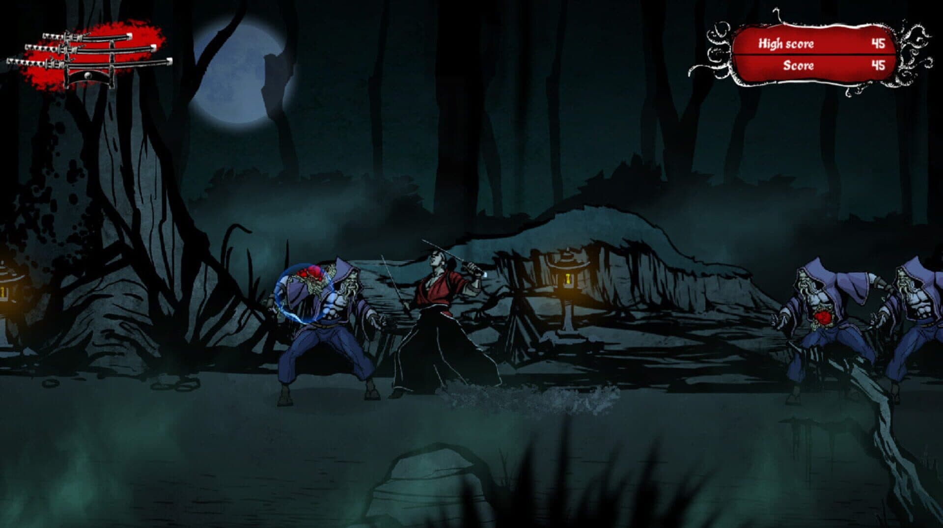 Musashi vs. Cthulhu screenshot 0